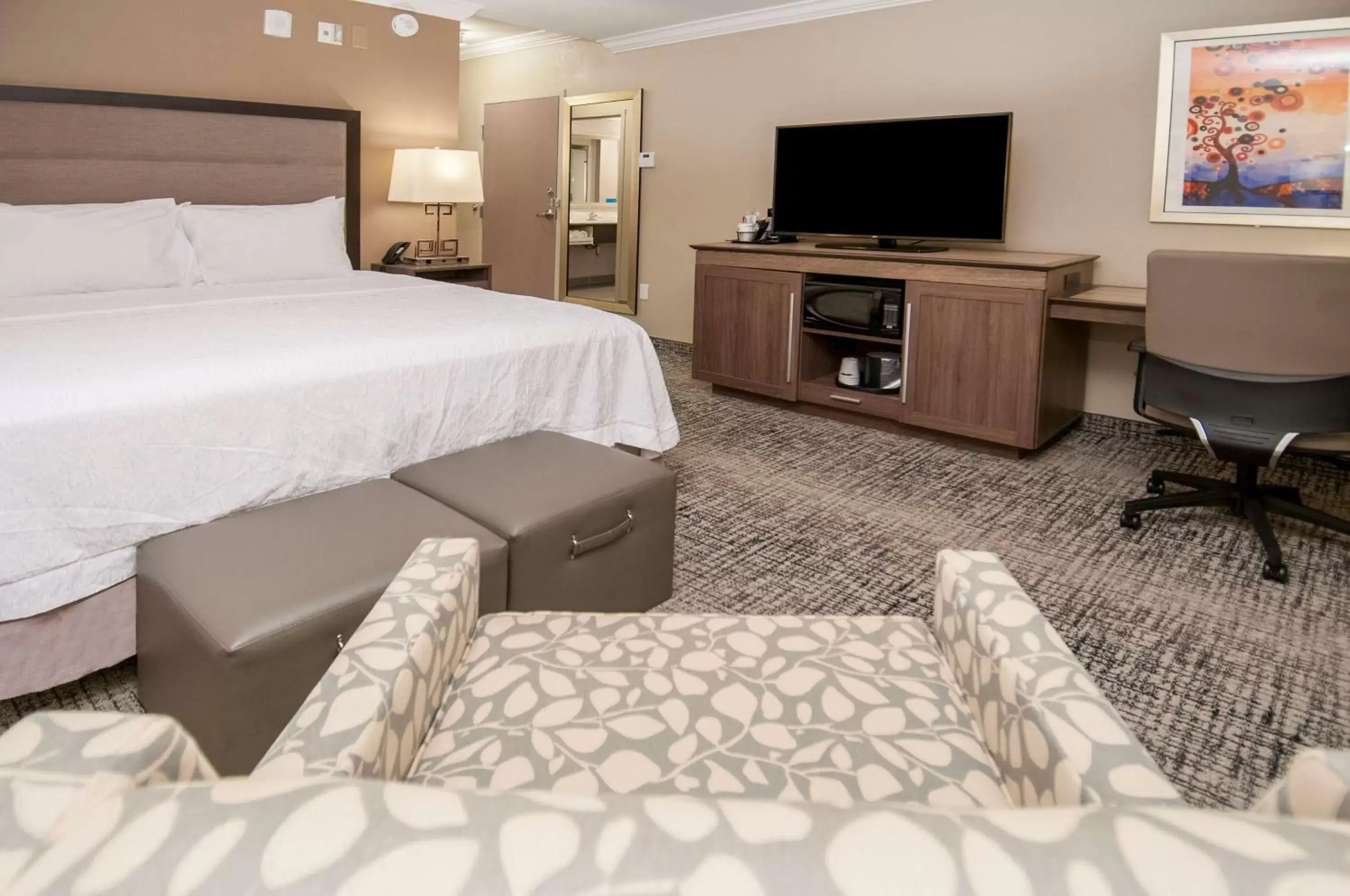 Bedroom, Bed in Hampton Inn & Suites Ridgeland