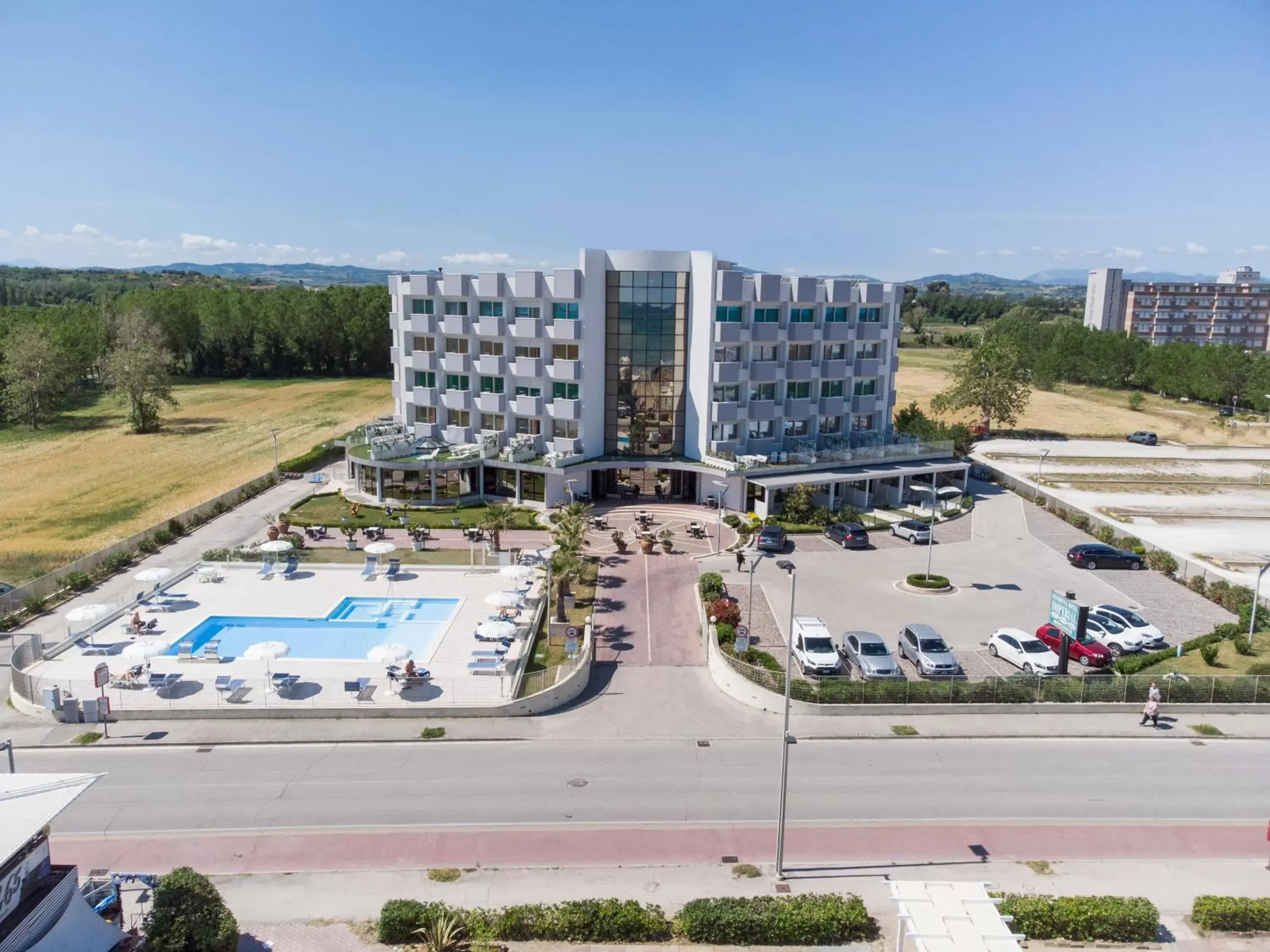 Bird's-eye View in Hotel Residence Imperial