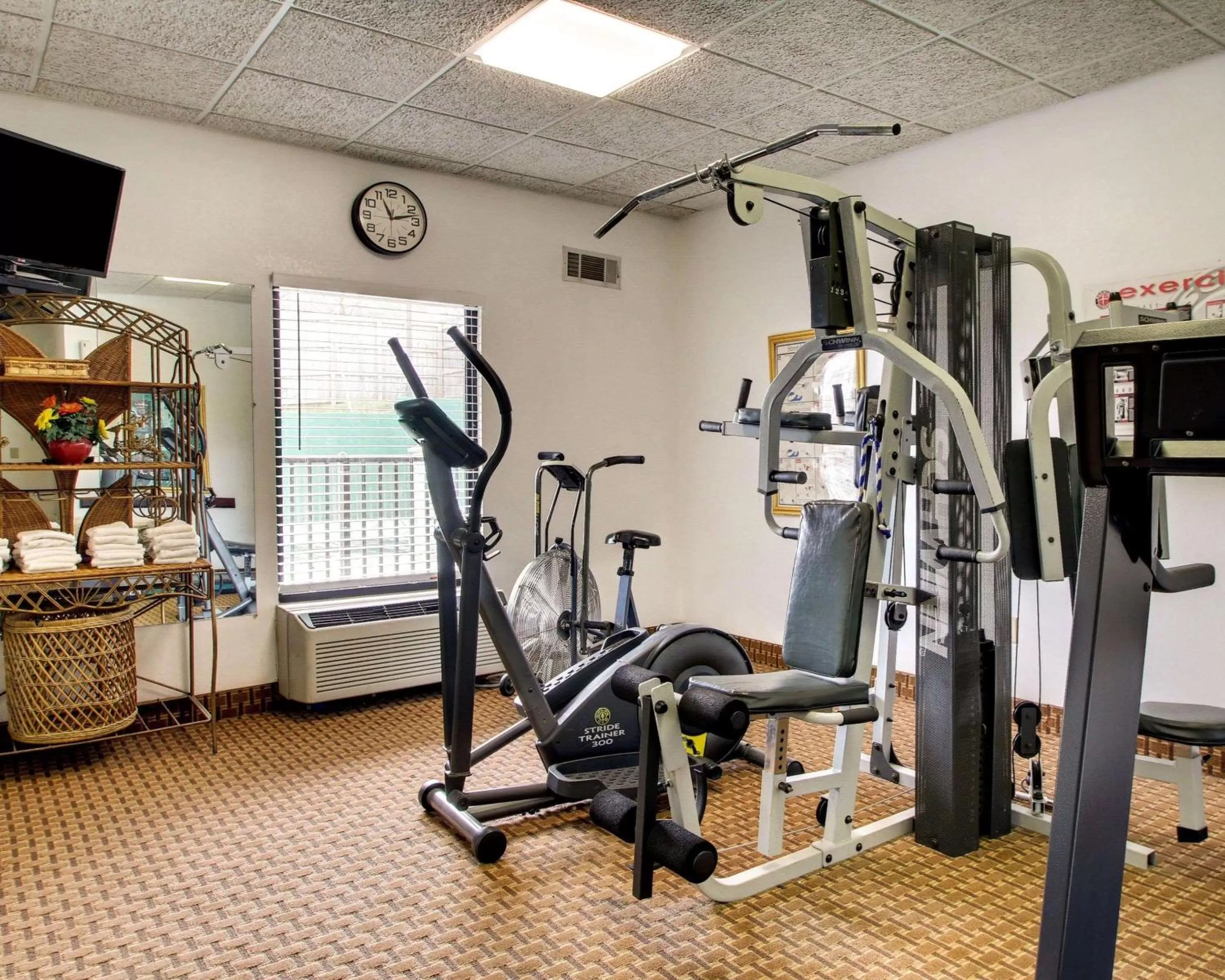 Fitness centre/facilities in Quality Inn & Suites Clinton - Jackson West