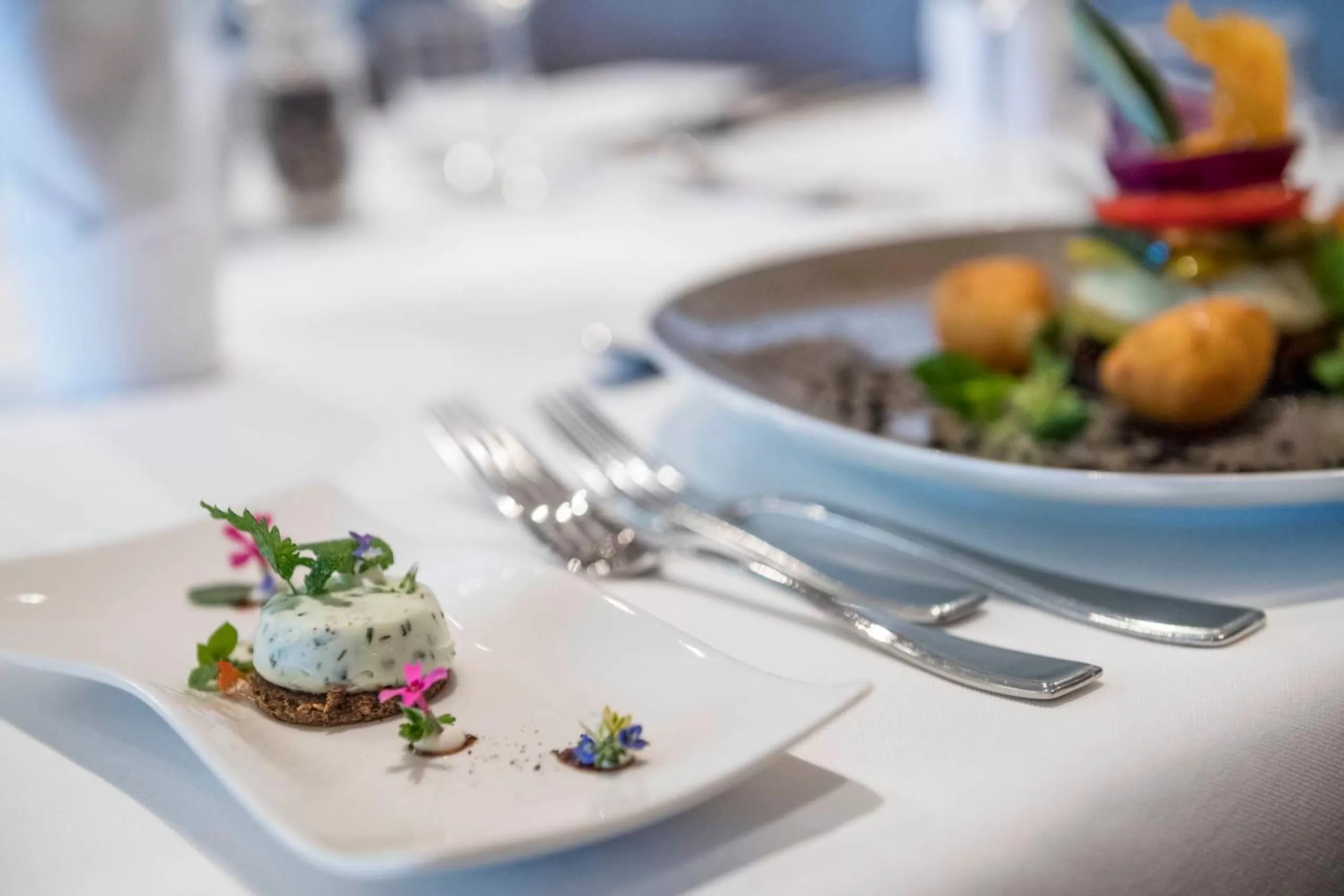 Food close-up in Hotel Rosengarten (Schenna Resort)