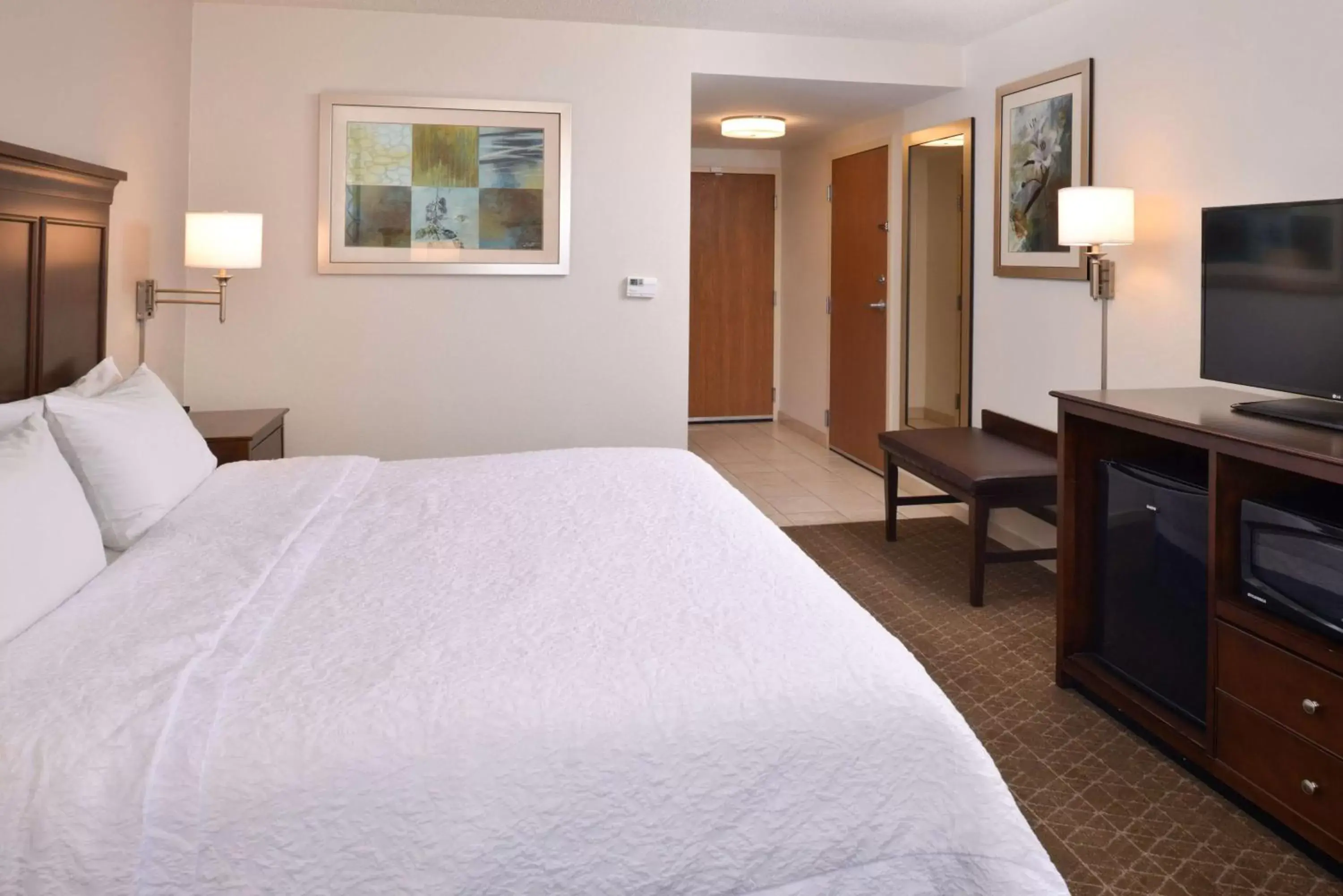 King Room - Mobility Access/Non-Smoking in Hampton Inn & Suites Pueblo-Southgate King Room - Mobility Access/Non-Smoking in Hampton Inn & Suites Pueblo-Southgate
