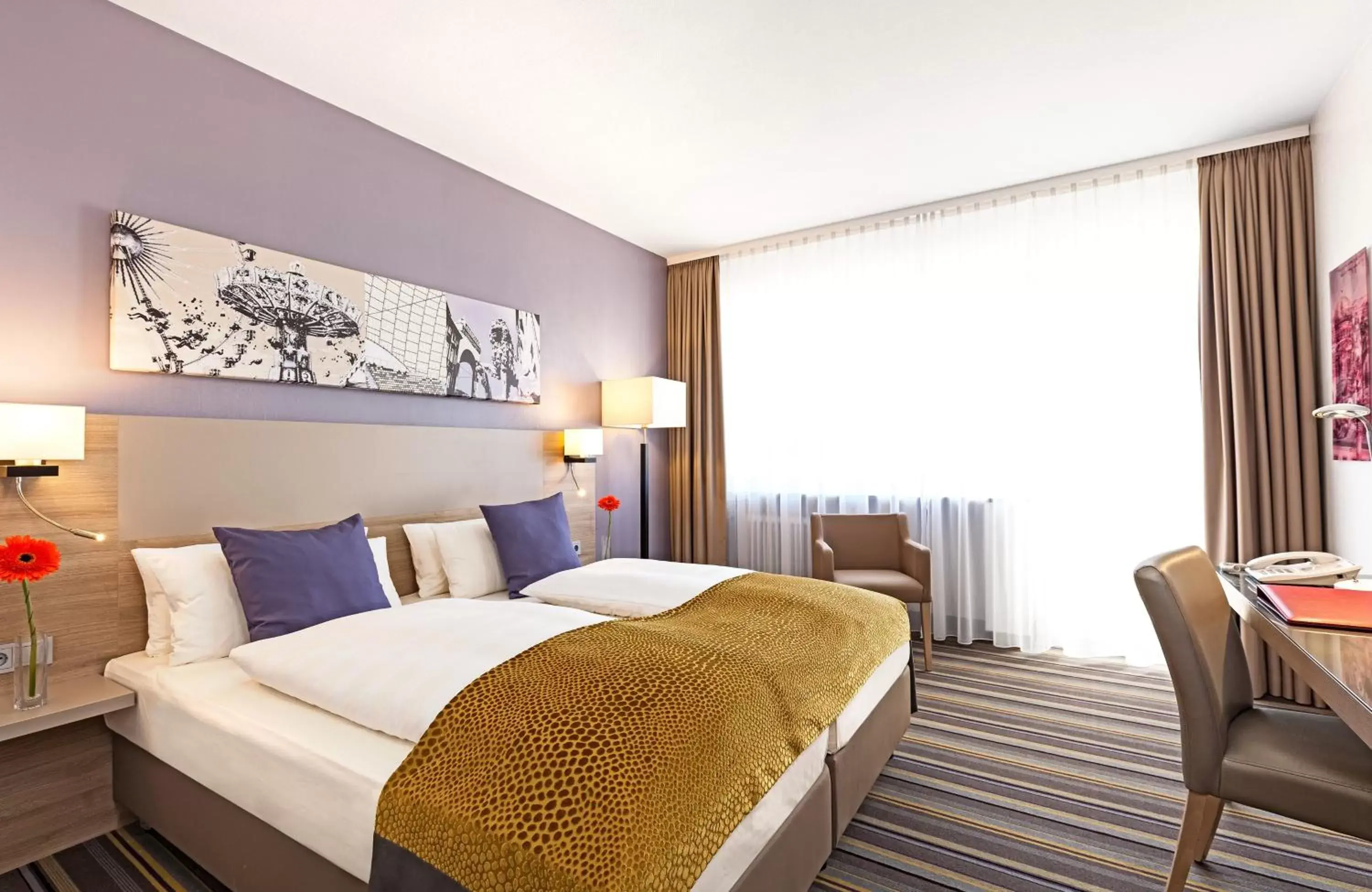 Photo of the whole room, Bed in Leonardo Hotel Munich City North Photo of the whole room, Bed in Leonardo Hotel Munich City North