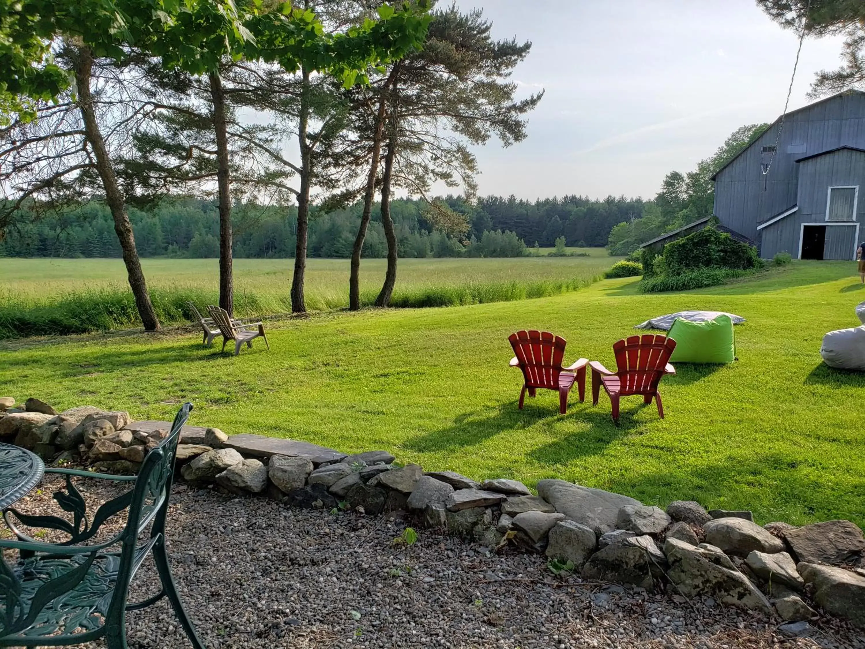 Garden in Auberge du Vignoble Bromont