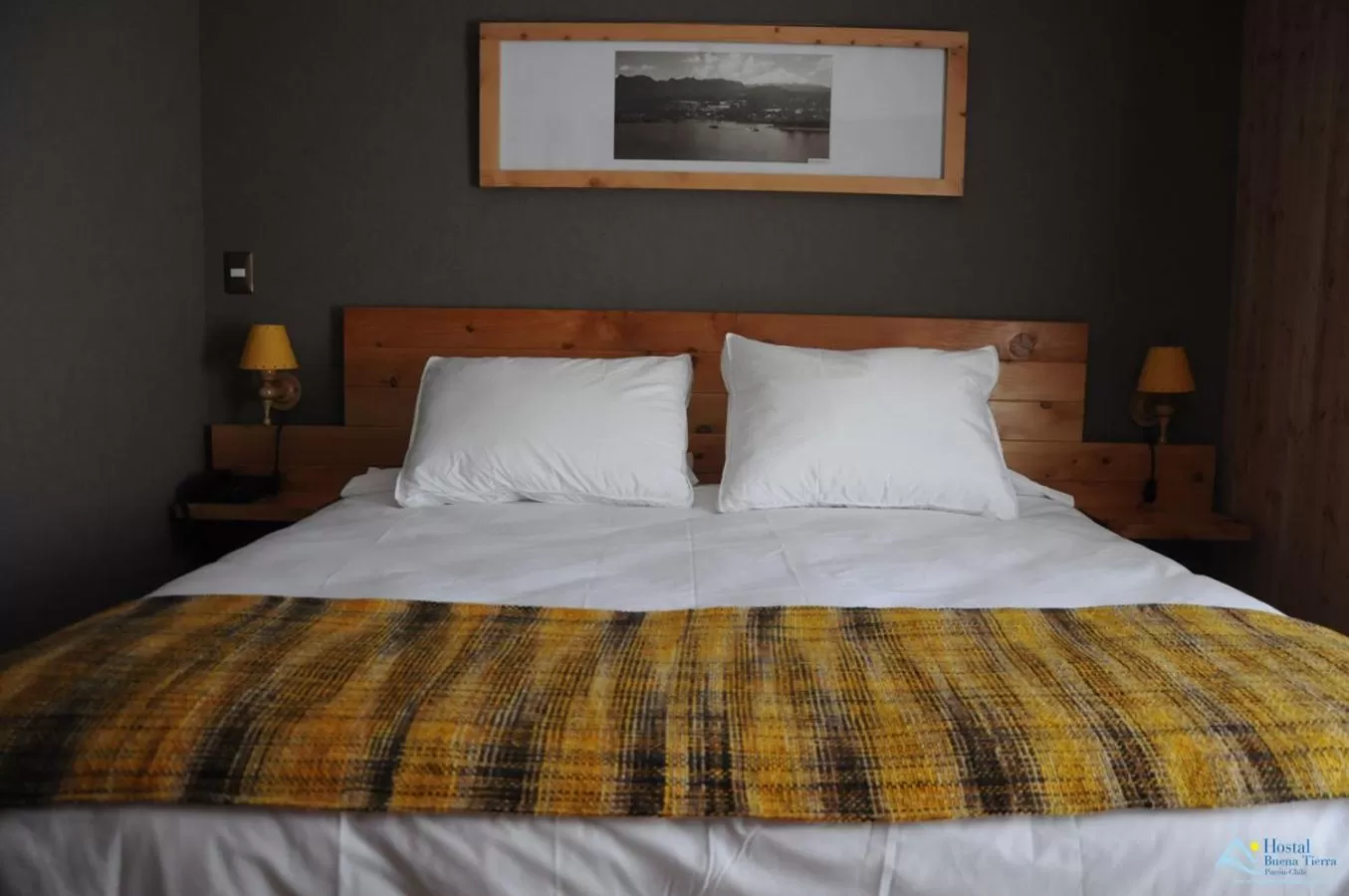 Bed in Hostal Buena Tierra