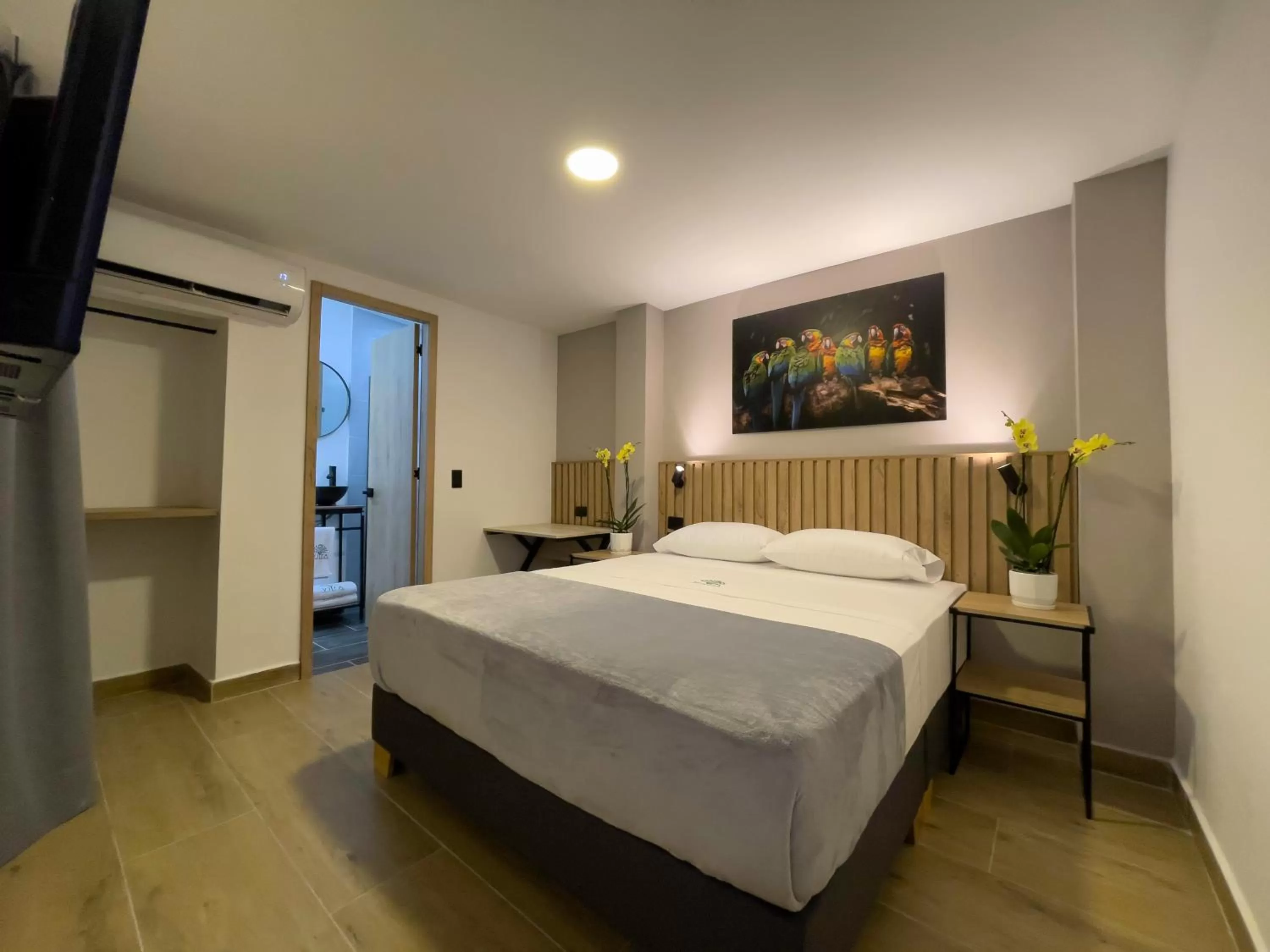 Bedroom, Bed in Vita Hotel Boutique - Aire Acondicionado & Desayuno