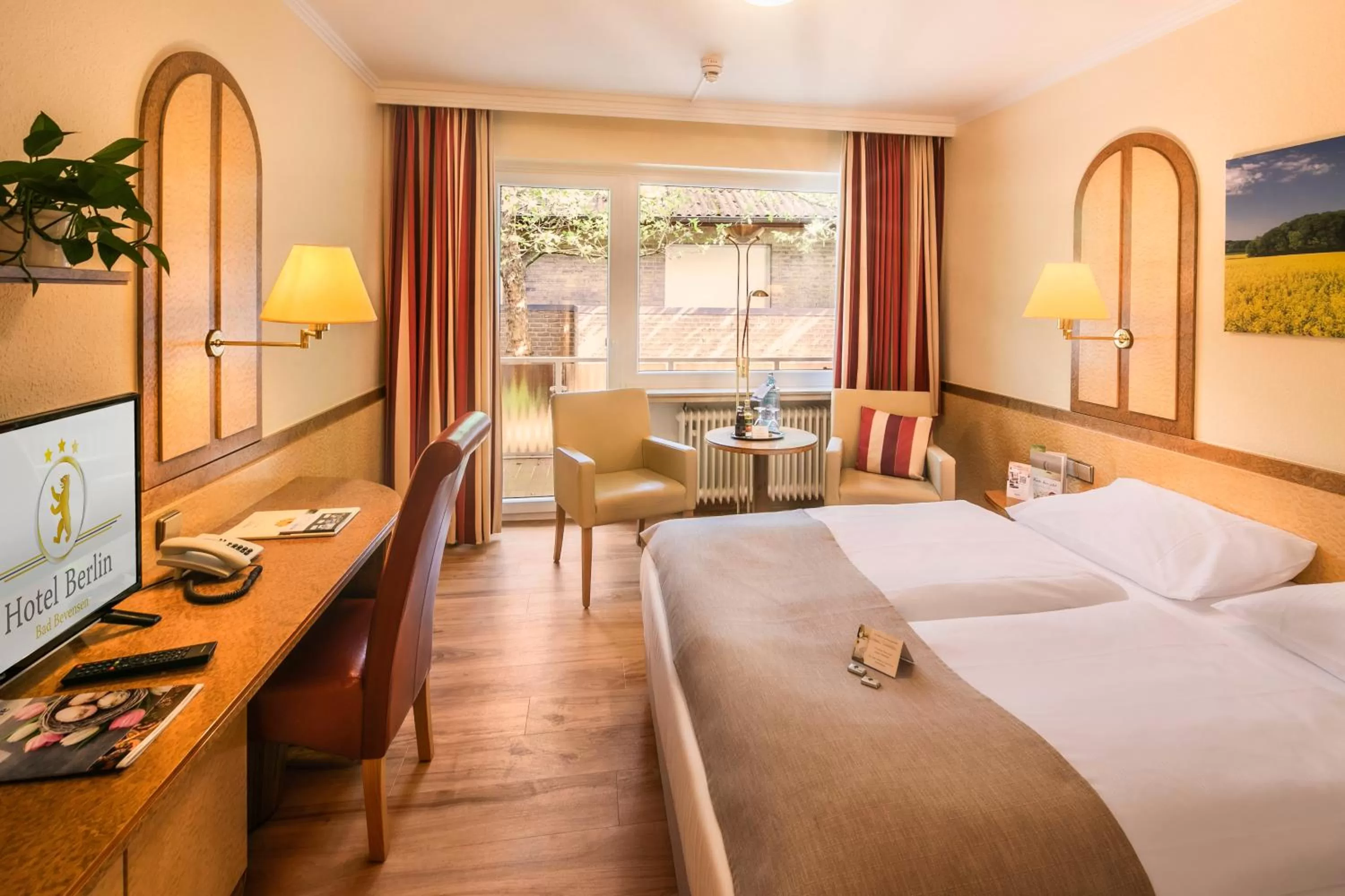 Photo of the whole room, Bed in Akzent Hotel Berlin