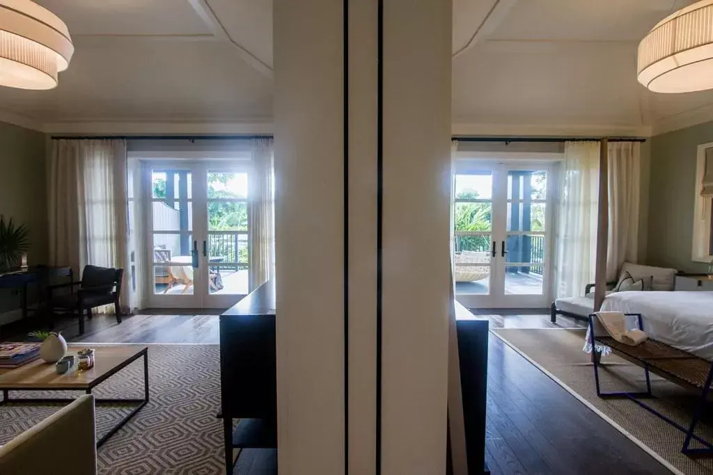 Living room, Bed in The Island House Living room, Bed in The Island House