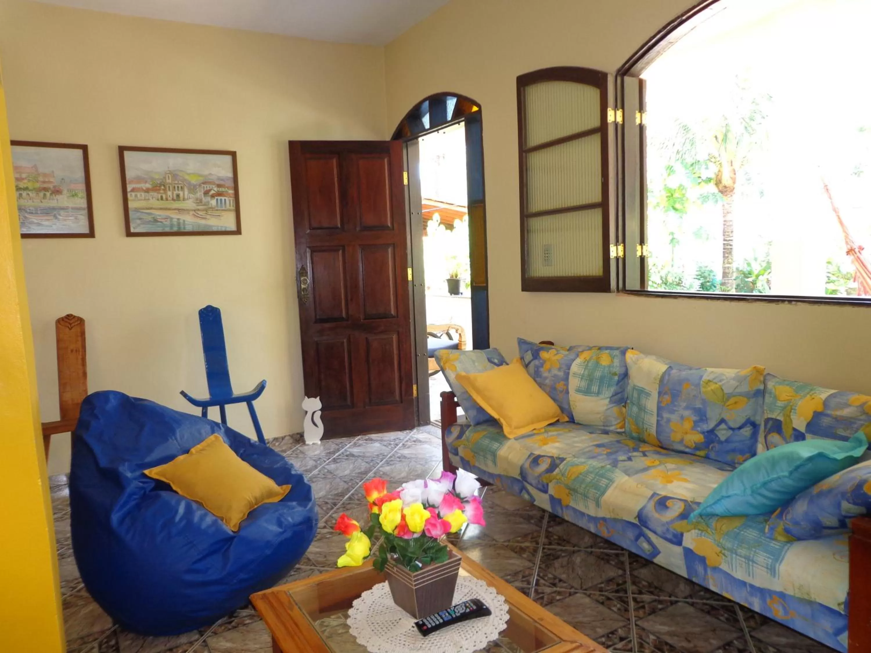 Lobby or reception in Pousada da Rose Paraty