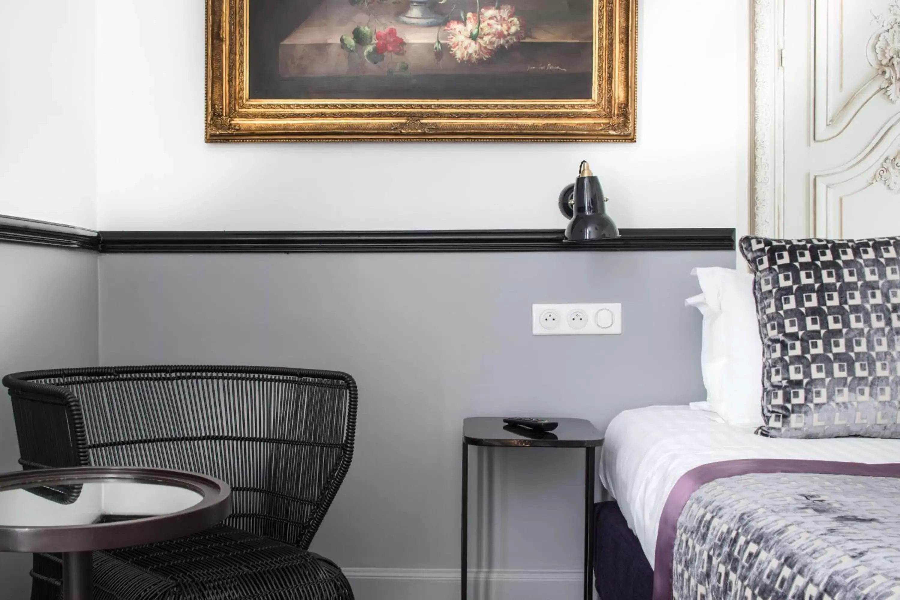 Bedroom, Bed in Hotel Malte - Astotel