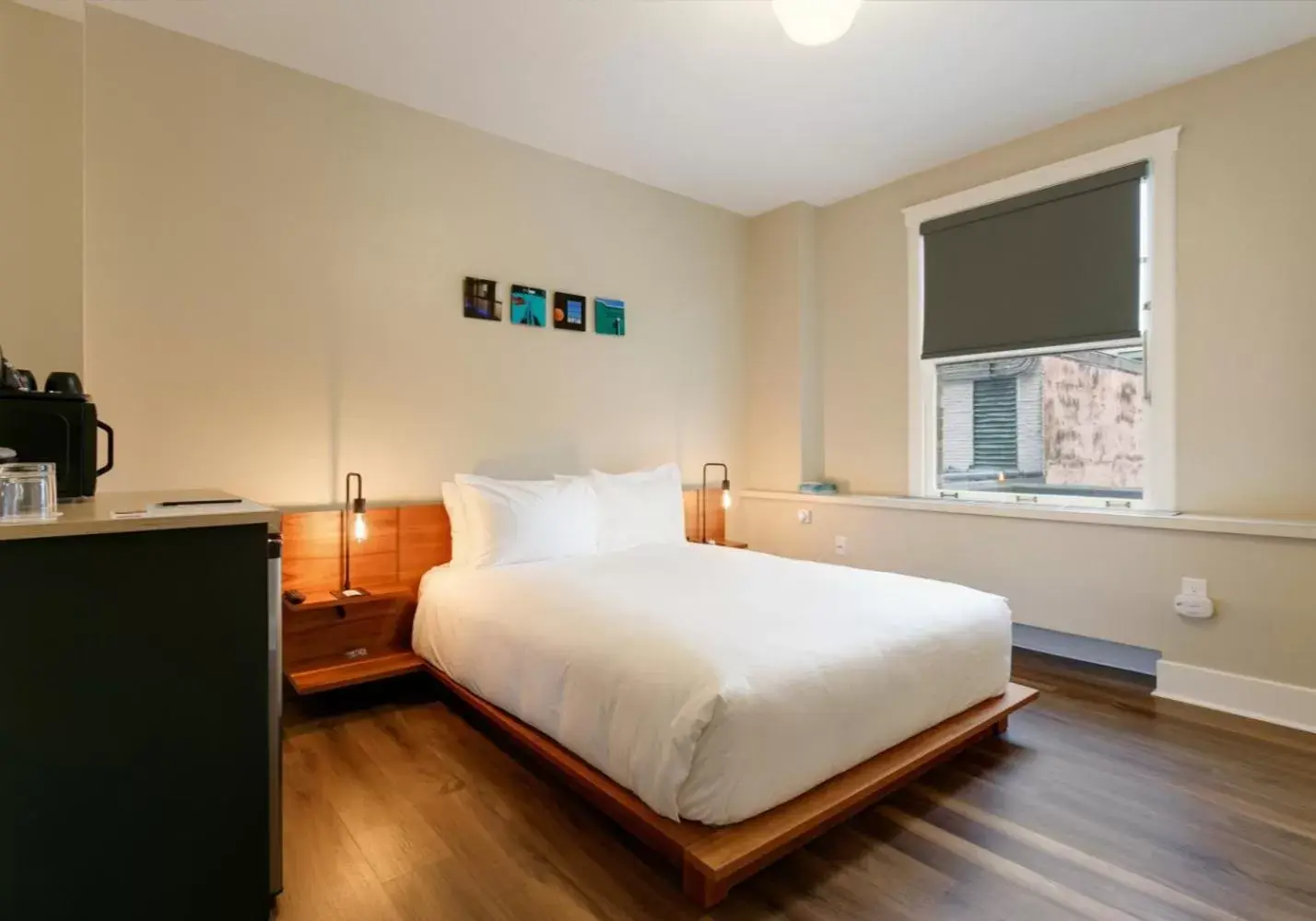 Bed in Hotel Leo Bed in Hotel Leo