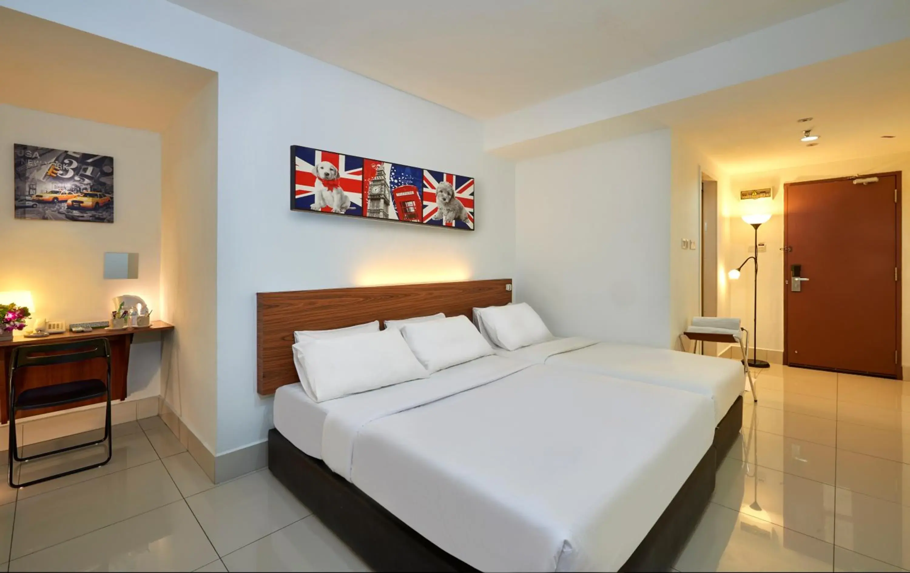 Bed in V Hotel Kuala Lumpur Bed in V Hotel Kuala Lumpur