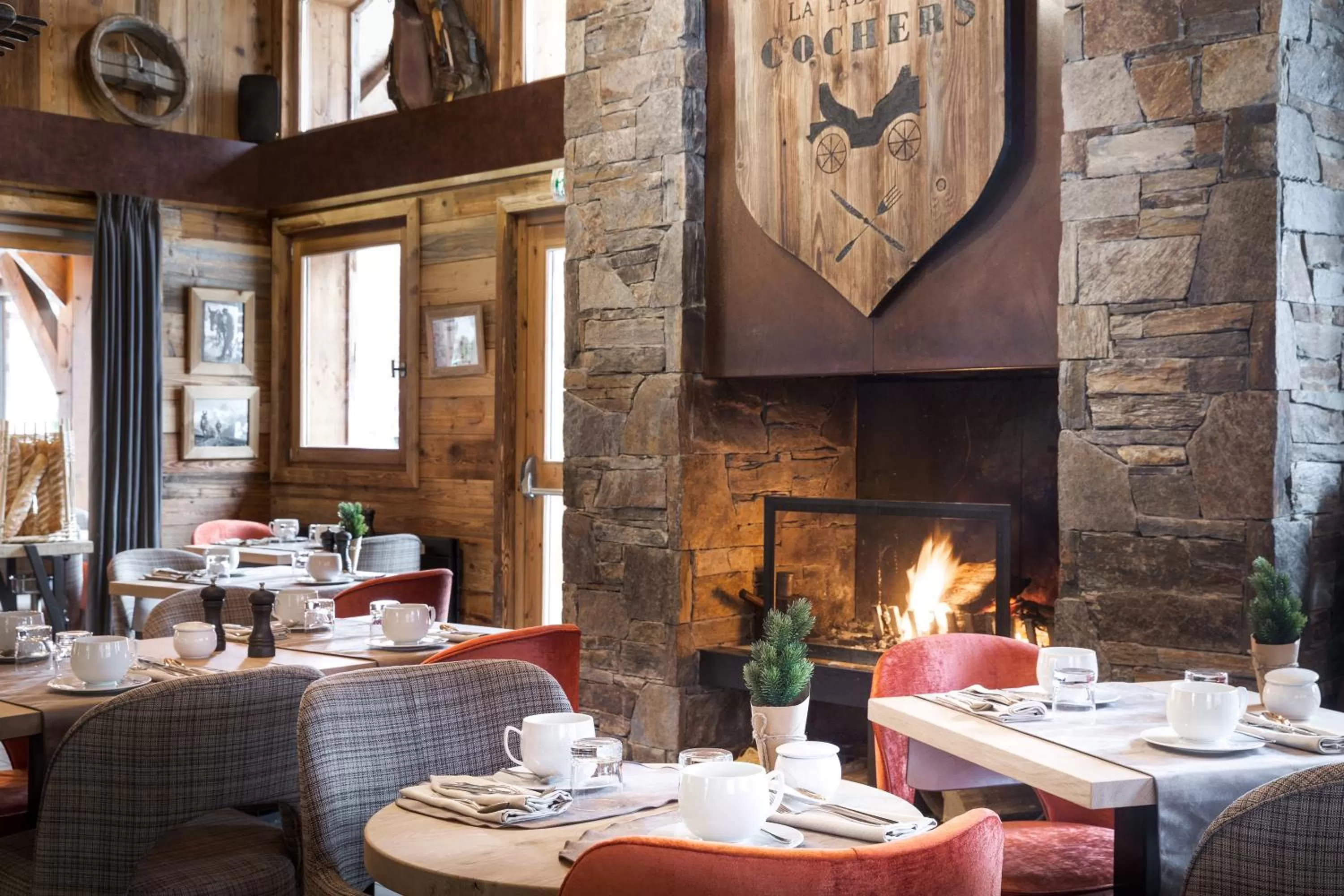 Staff in Les Loges Blanches Megève