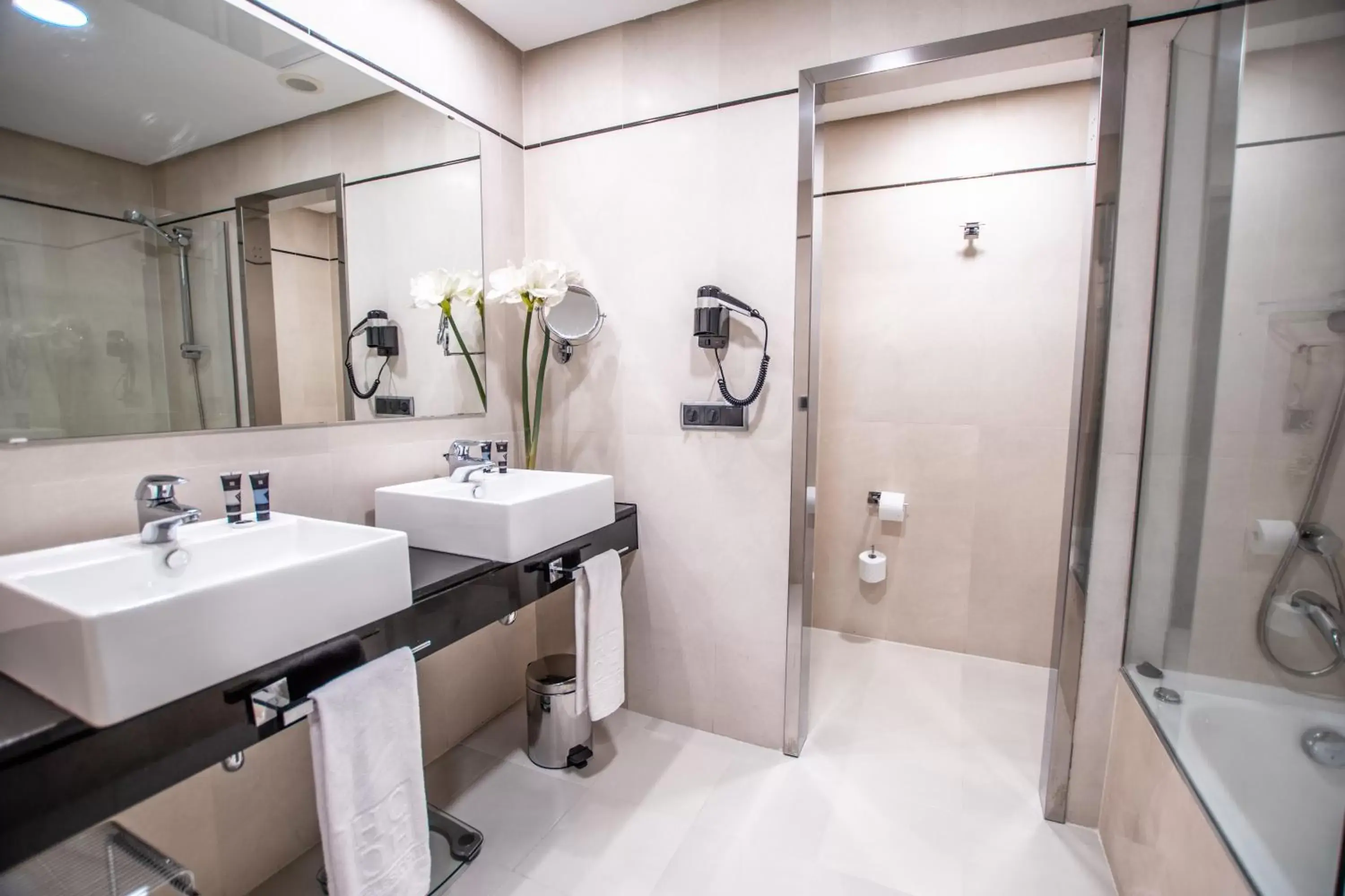 Bathroom in Hotel Andalucía Center