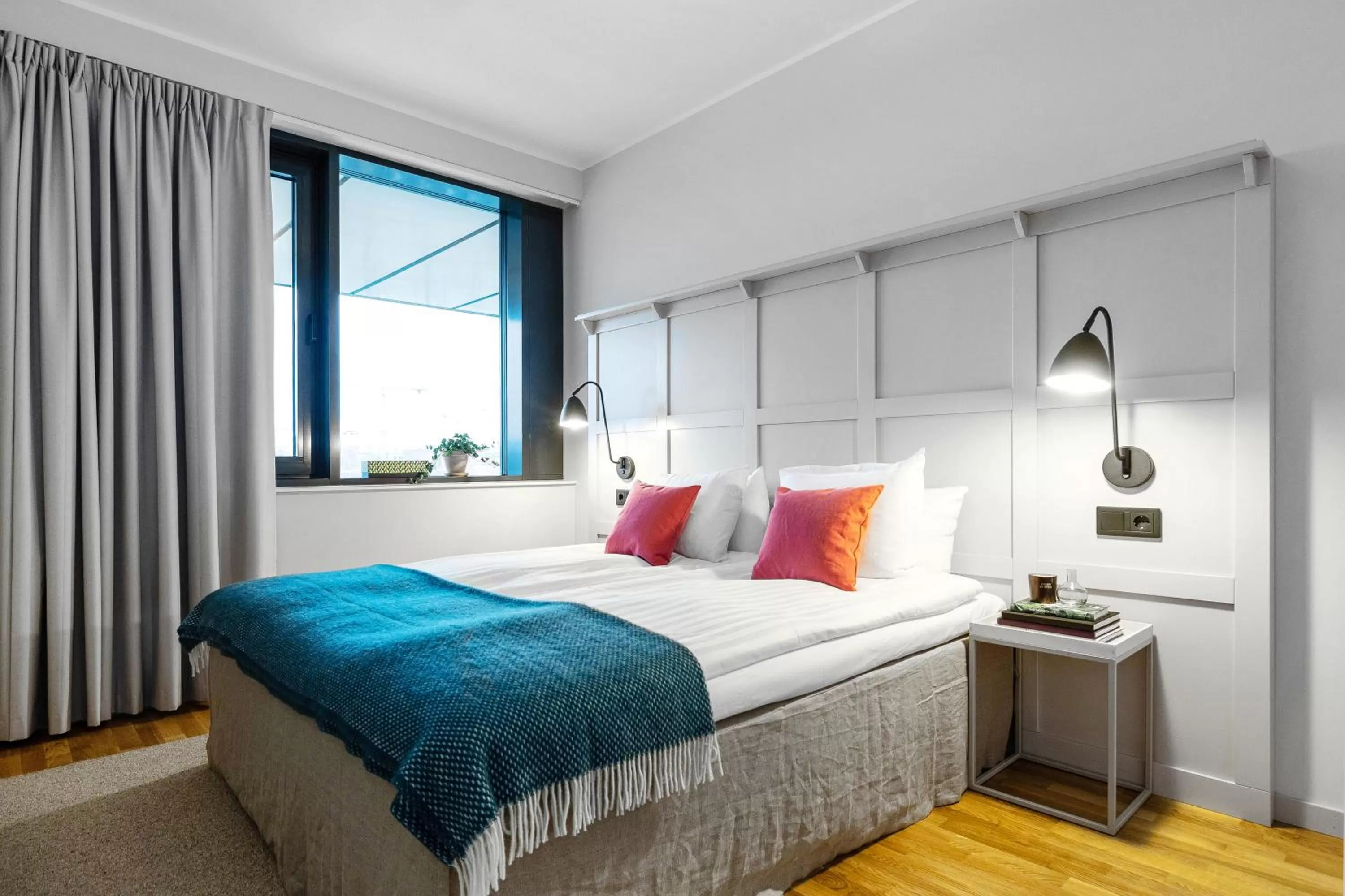 Bed in Biz Apartment Bromma