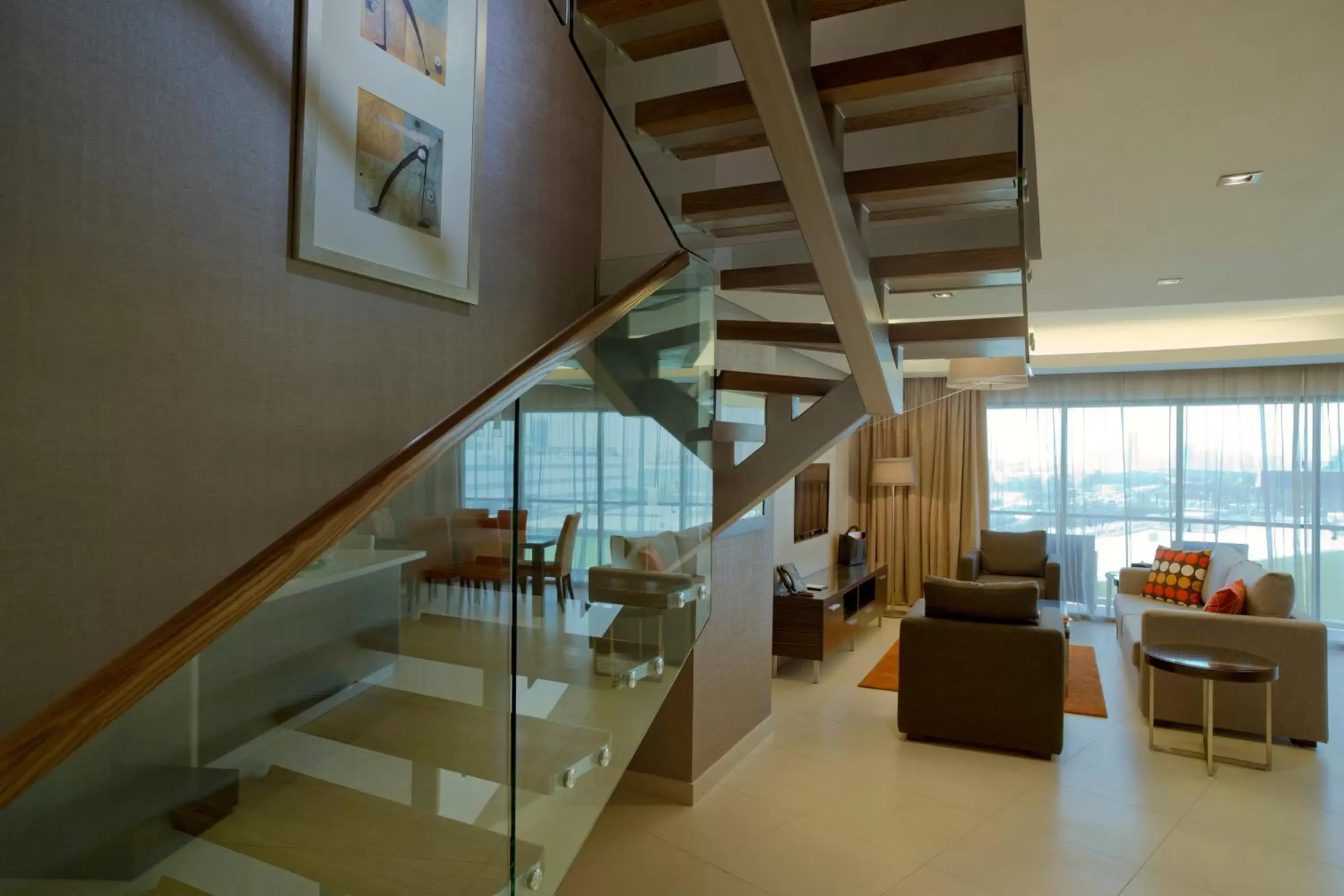 Living room, Lobby/Reception in Majestic Arjaan by Rotana – Manama