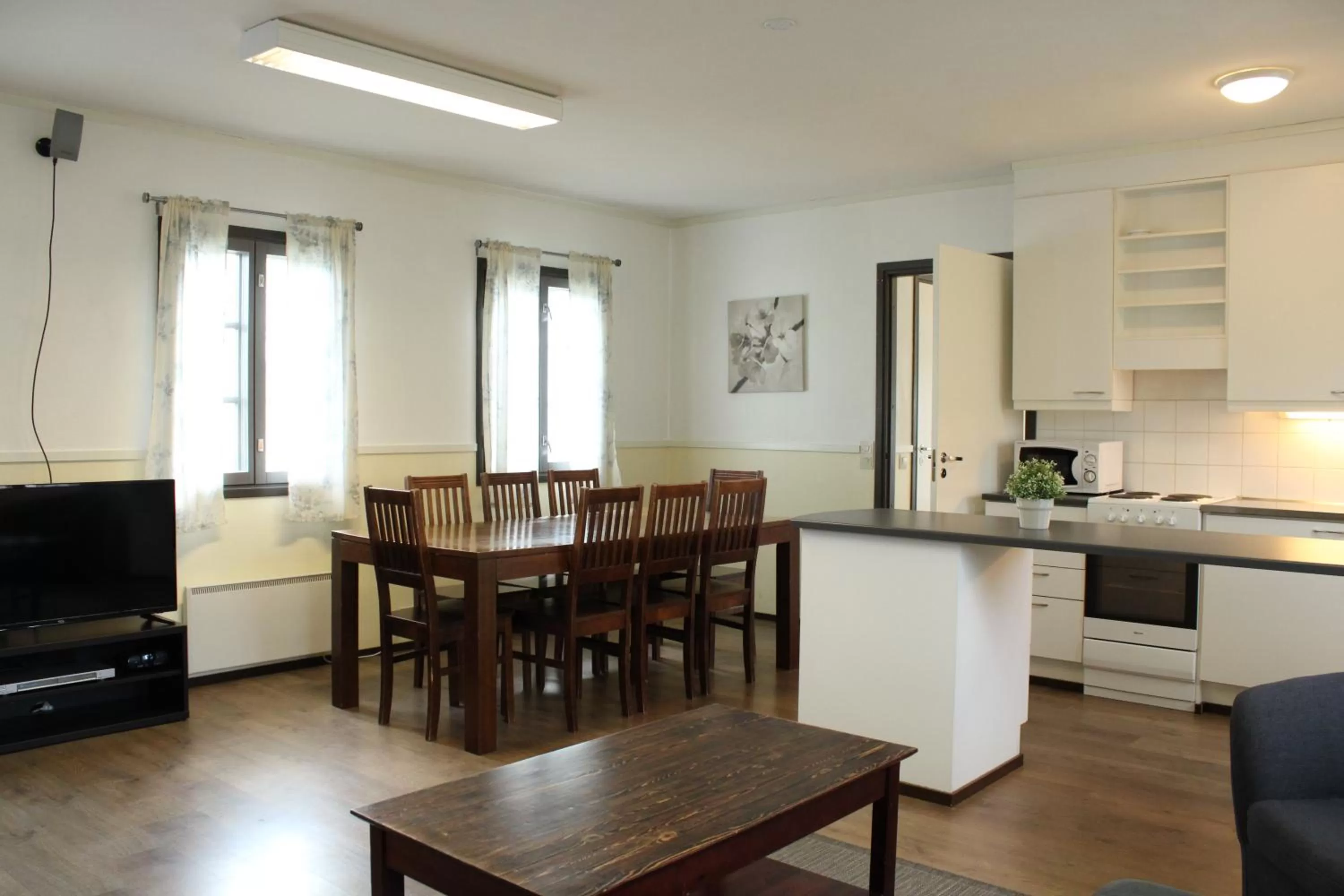 Living room in Visulahti Cottages