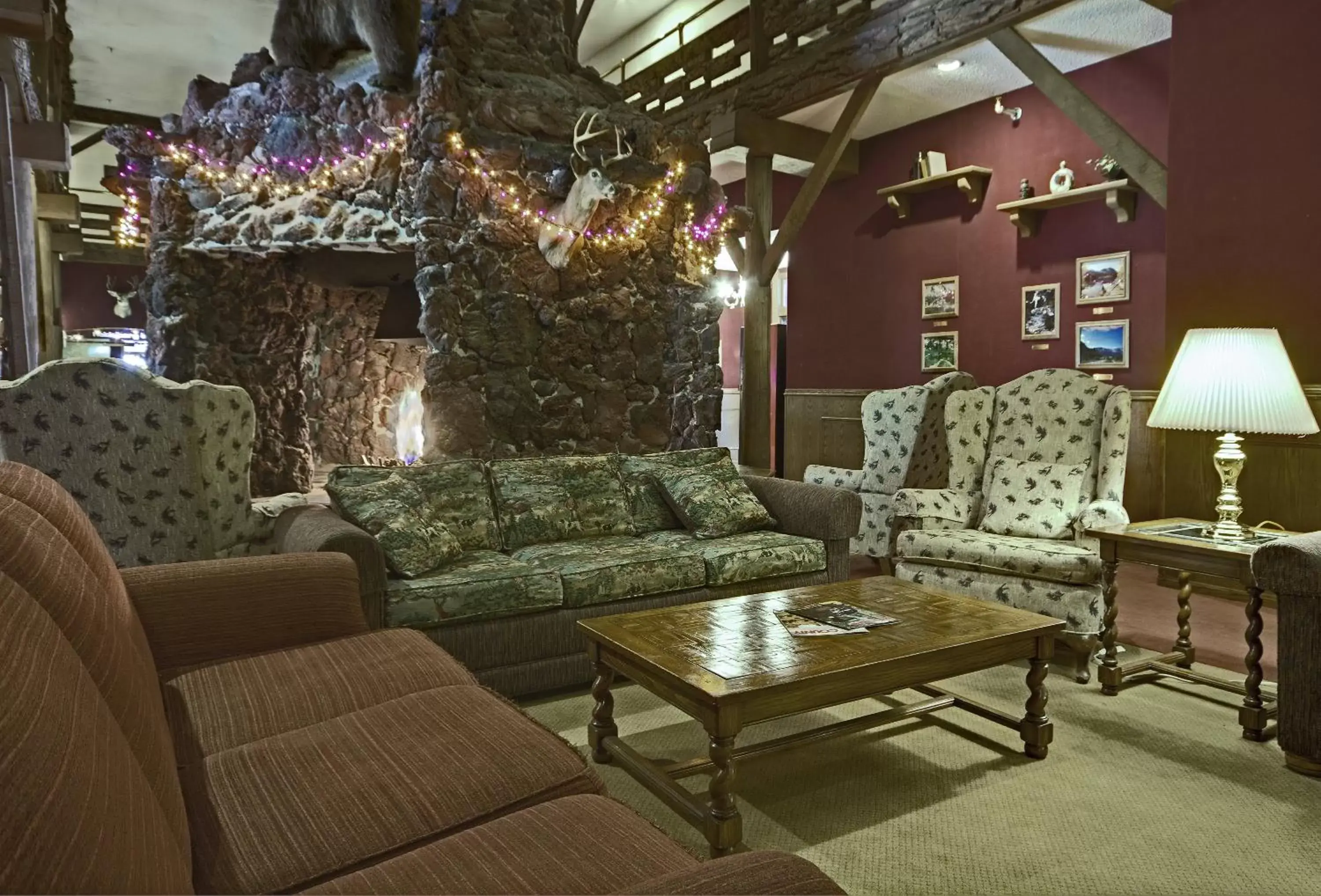 Decorative detail, Seating Area in Heidelberg Inn