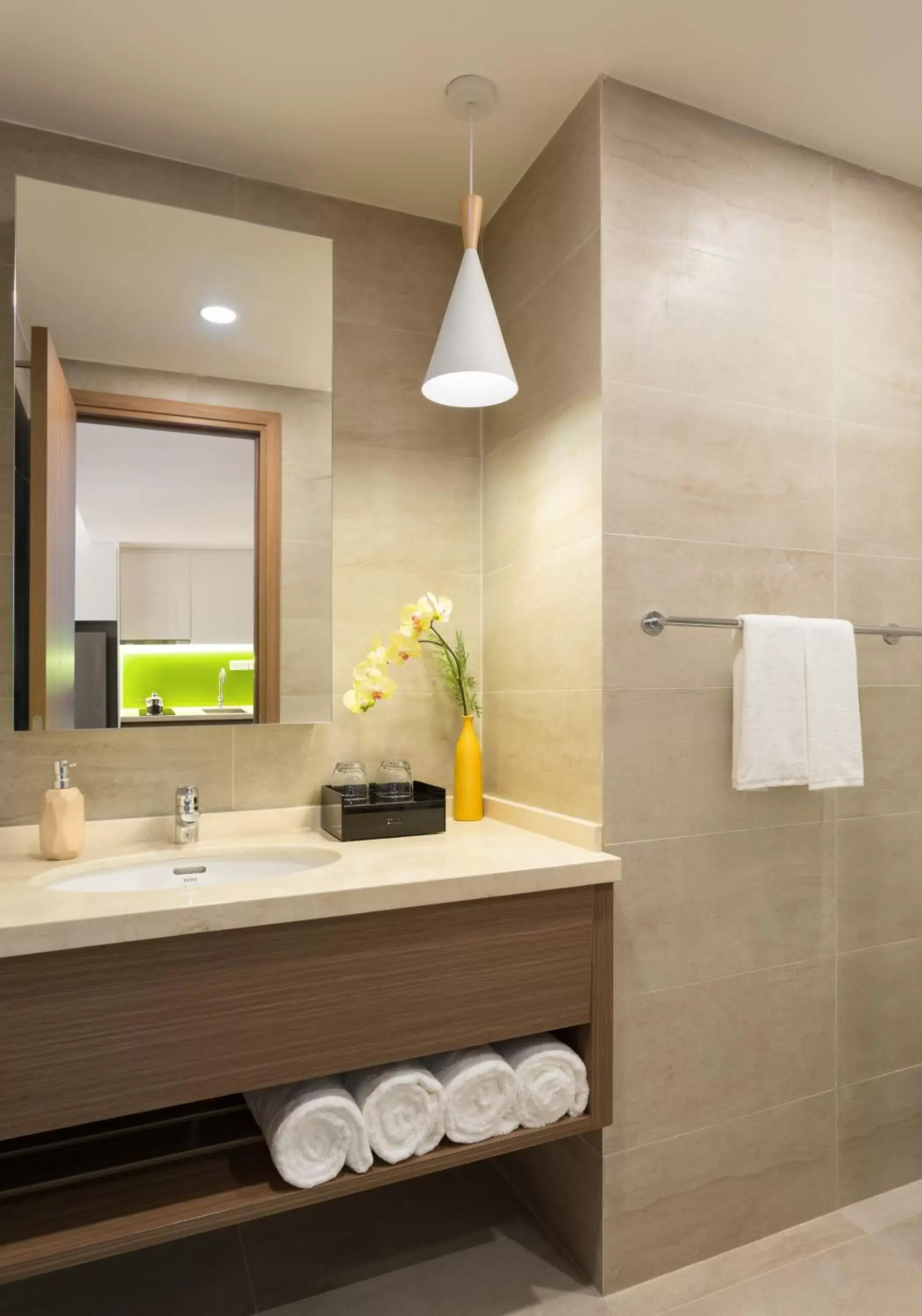 Bathroom in Citadines Regency Saigon