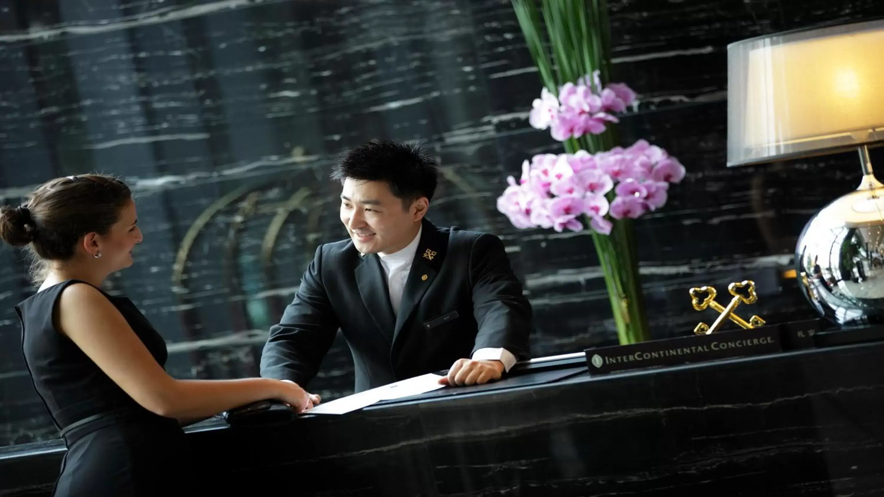 Property building in InterContinental Shanghai Jing' An by IHG Property building in InterContinental Shanghai Jing' An by IHG