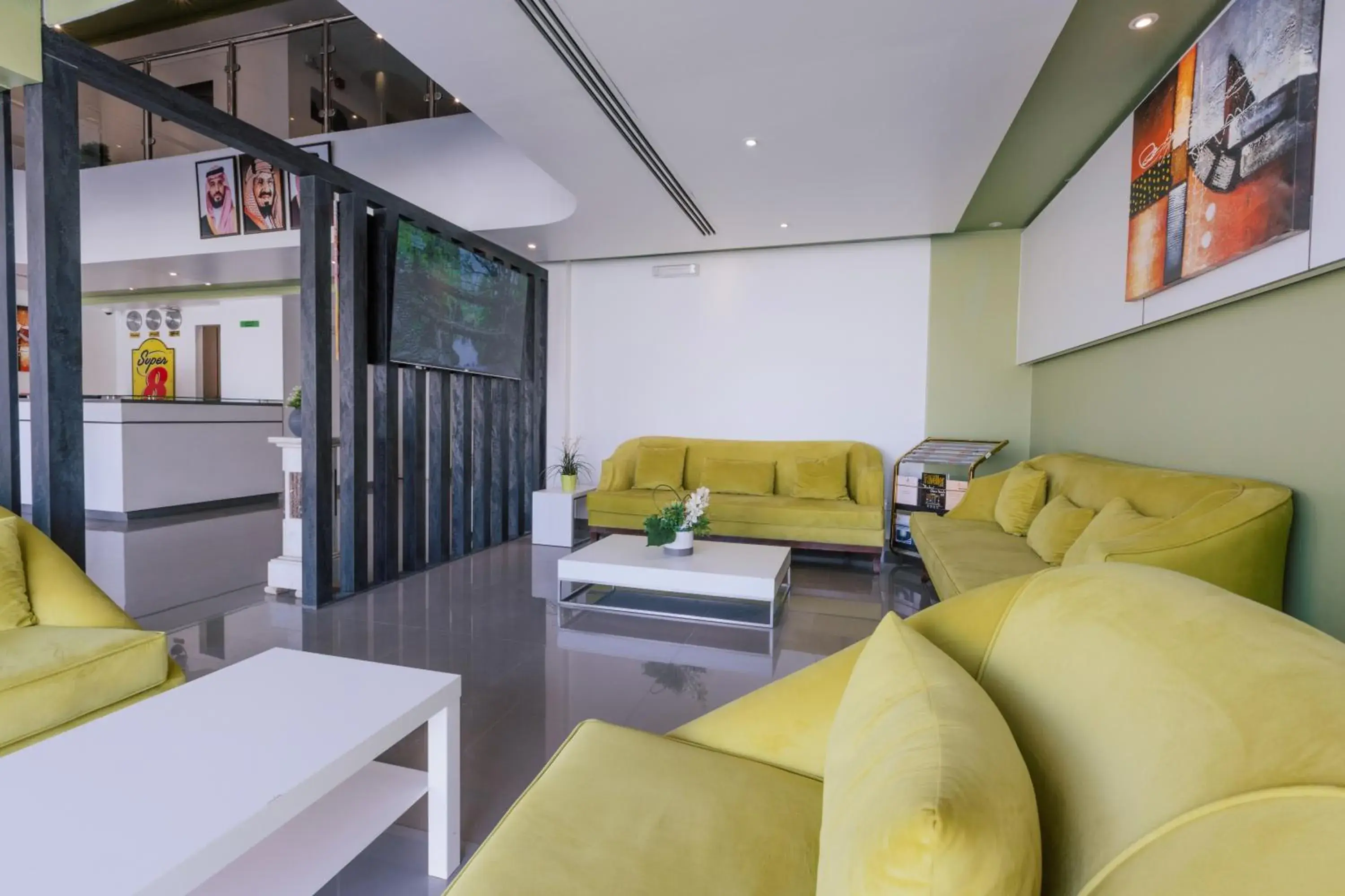 Lobby or reception, Seating Area in Super 8 Hotel Al Riyadh by Wyndham Lobby or reception, Seating Area in Super 8 Hotel Al Riyadh by Wyndham