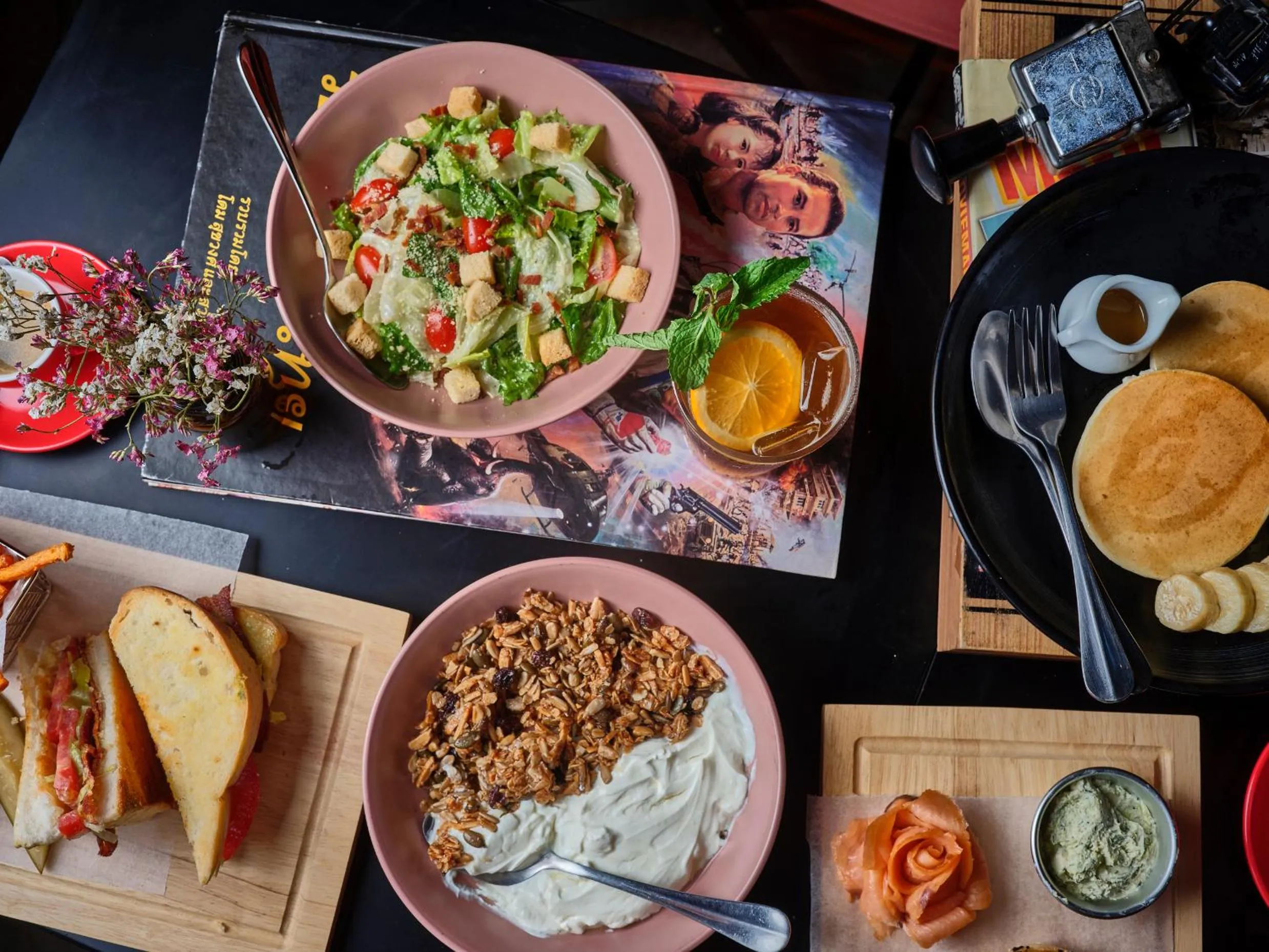 Breakfast in Prince Theatre Heritage Stay Hostel - Silom