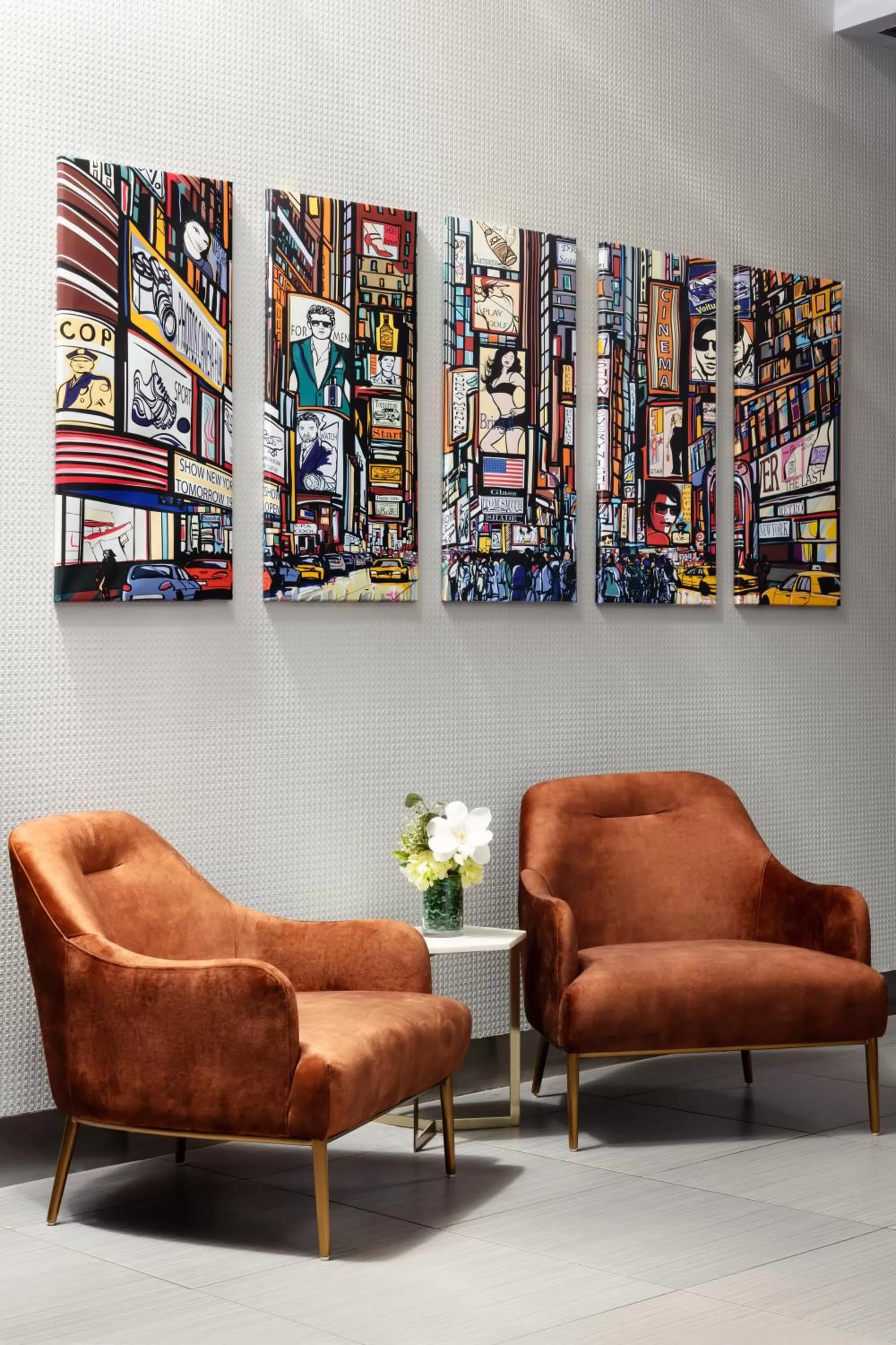 Lobby or reception in OYO Times Square