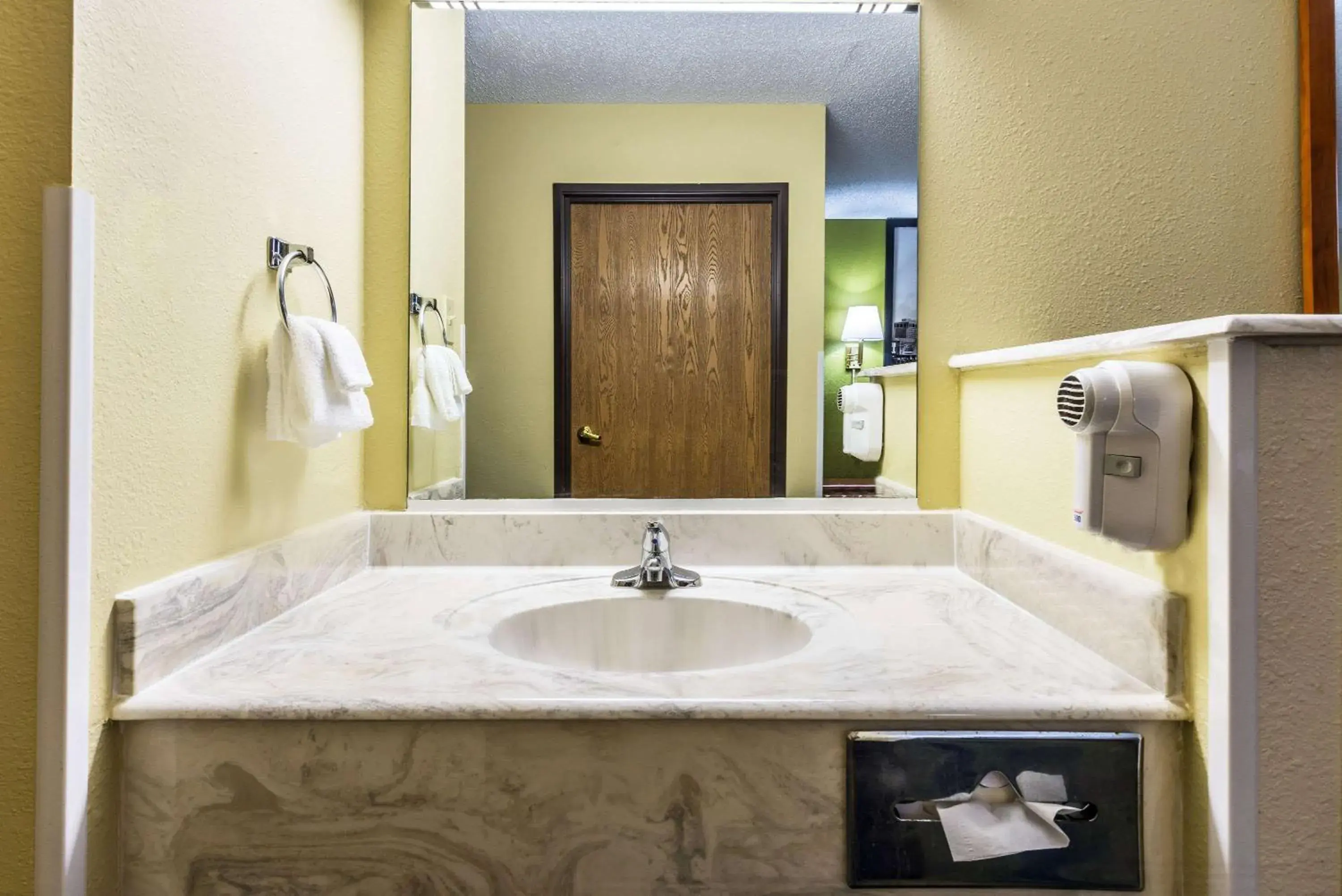 On site, Bathroom in Super 8 by Wyndham Sulphur Lake Charles