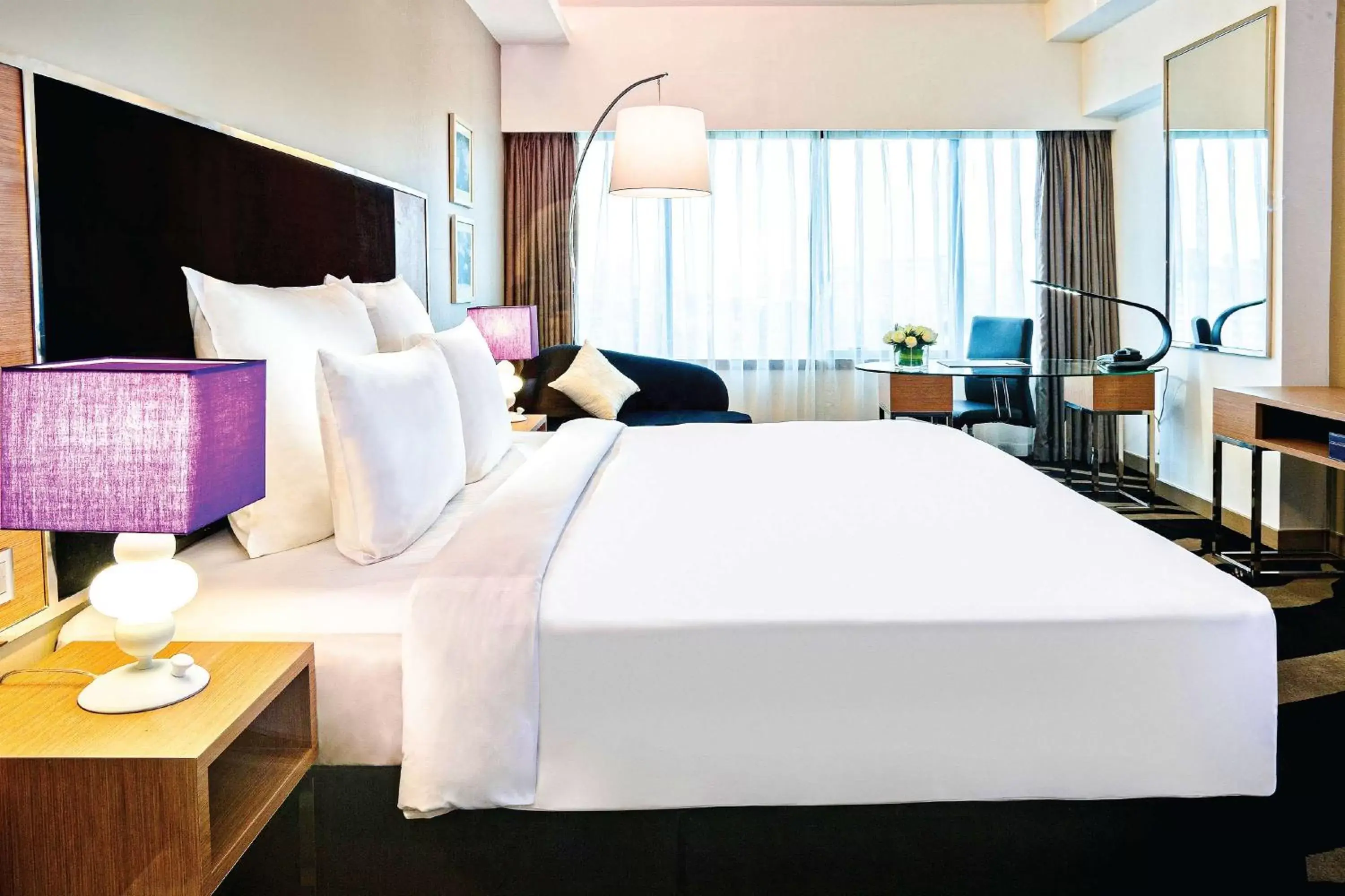 Photo of the whole room, Bed in Wyndham Grand Bangsar Kuala Lumpur