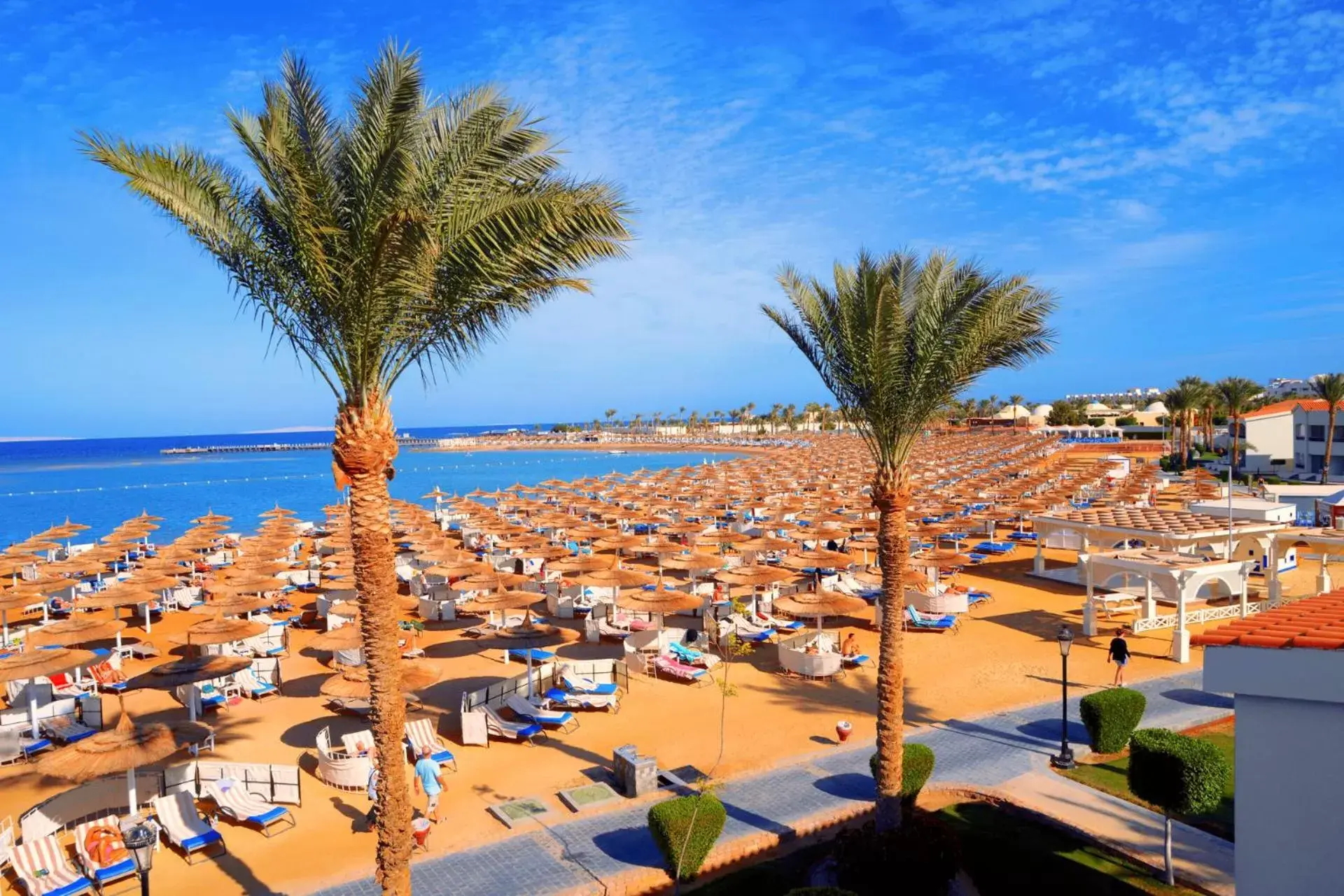 Beach in Pickalbatros Dana Beach Resort - Hurghada