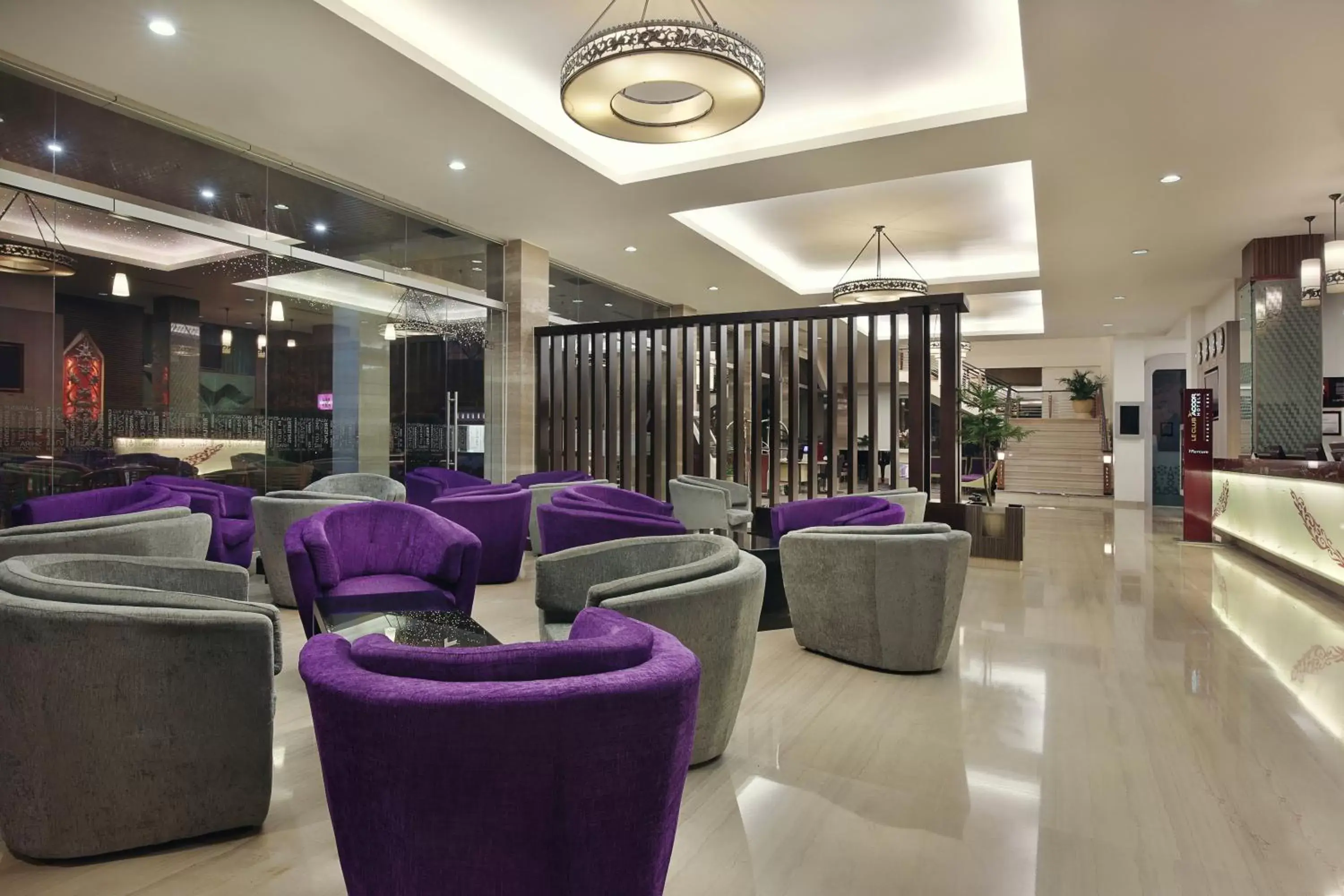 Lobby or reception, Lounge/Bar in Mercure Pontianak City Center