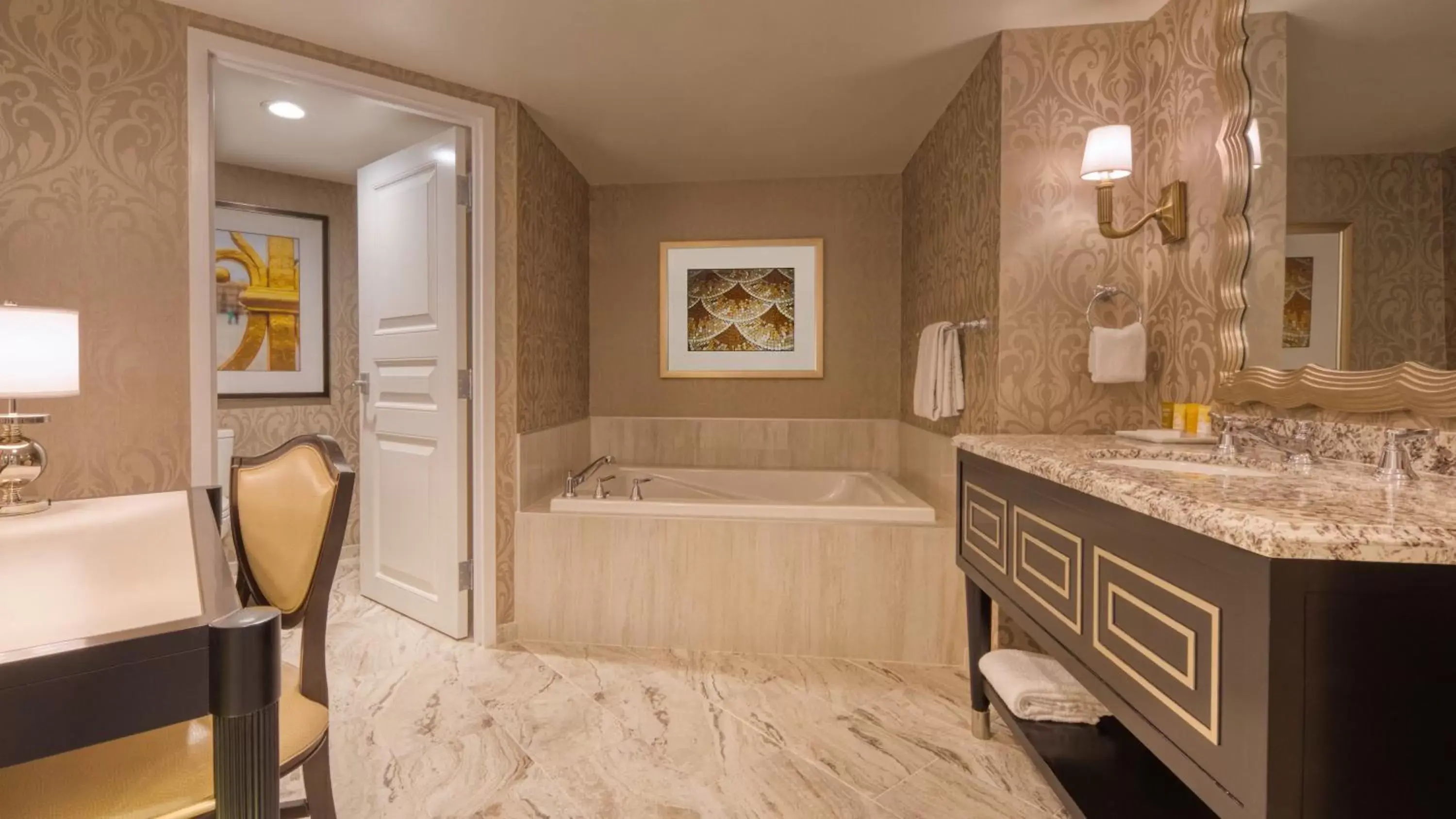 Bathroom in Paris Las Vegas Hotel & Casino