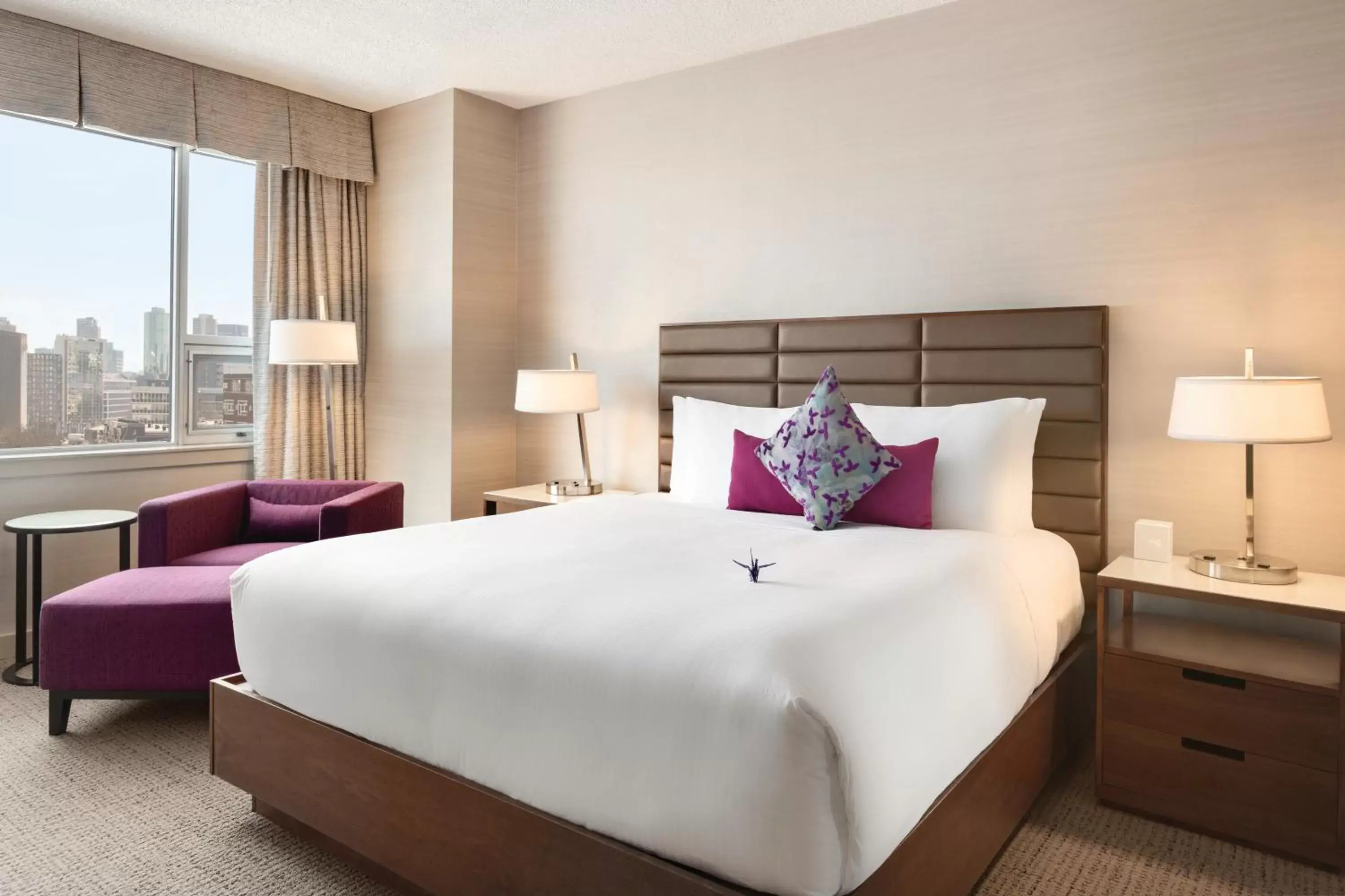 Bedroom, Bed in Coast Edmonton Plaza Hotel by APA