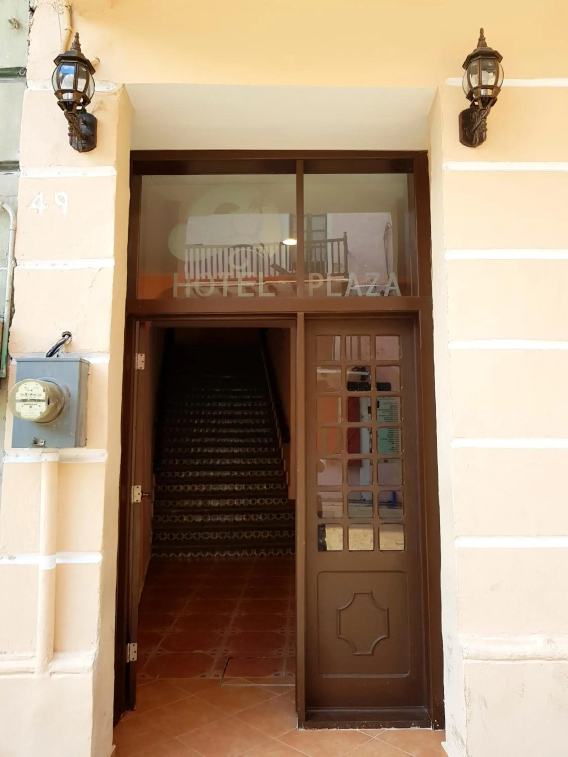 Facade/entrance in Hotel Plaza Centro Historico