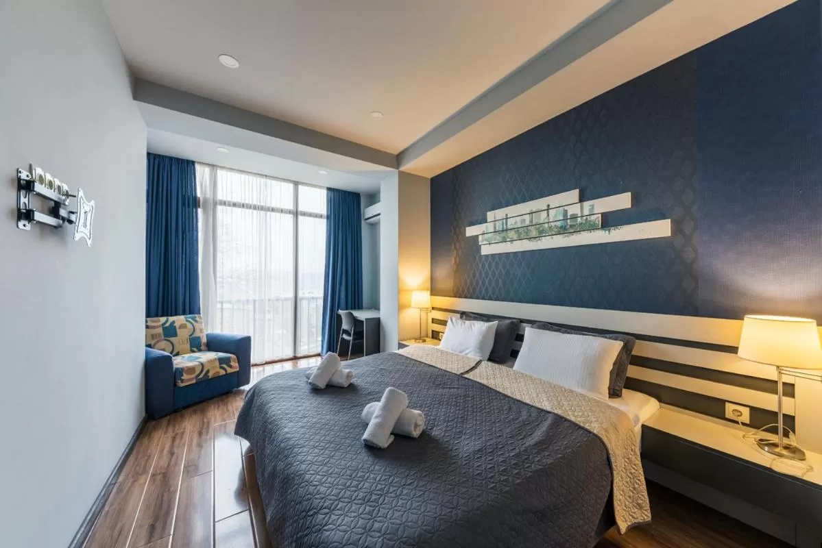 Photo of the whole room, Bed in Sani Apart Hotel