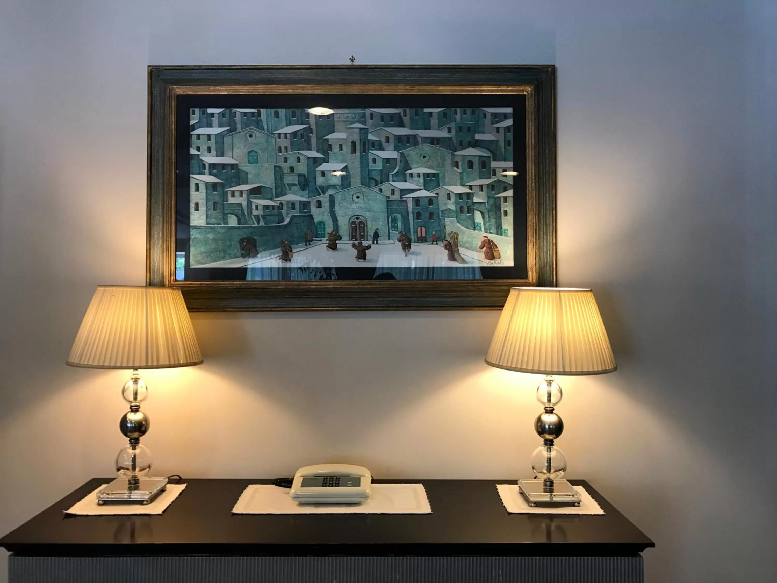 Lobby or reception in Perugia Plaza Hotel