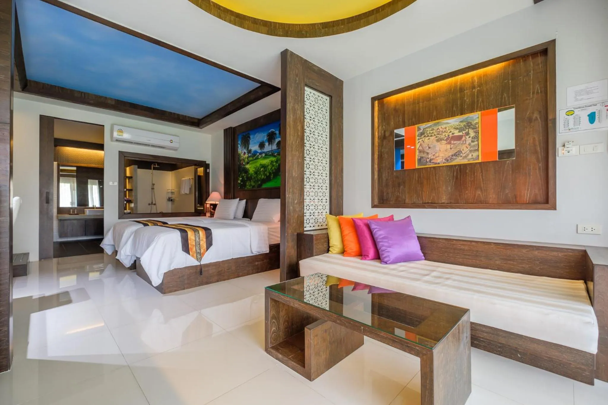 Bed in Naina Resort & Spa - SHA Extra Plus