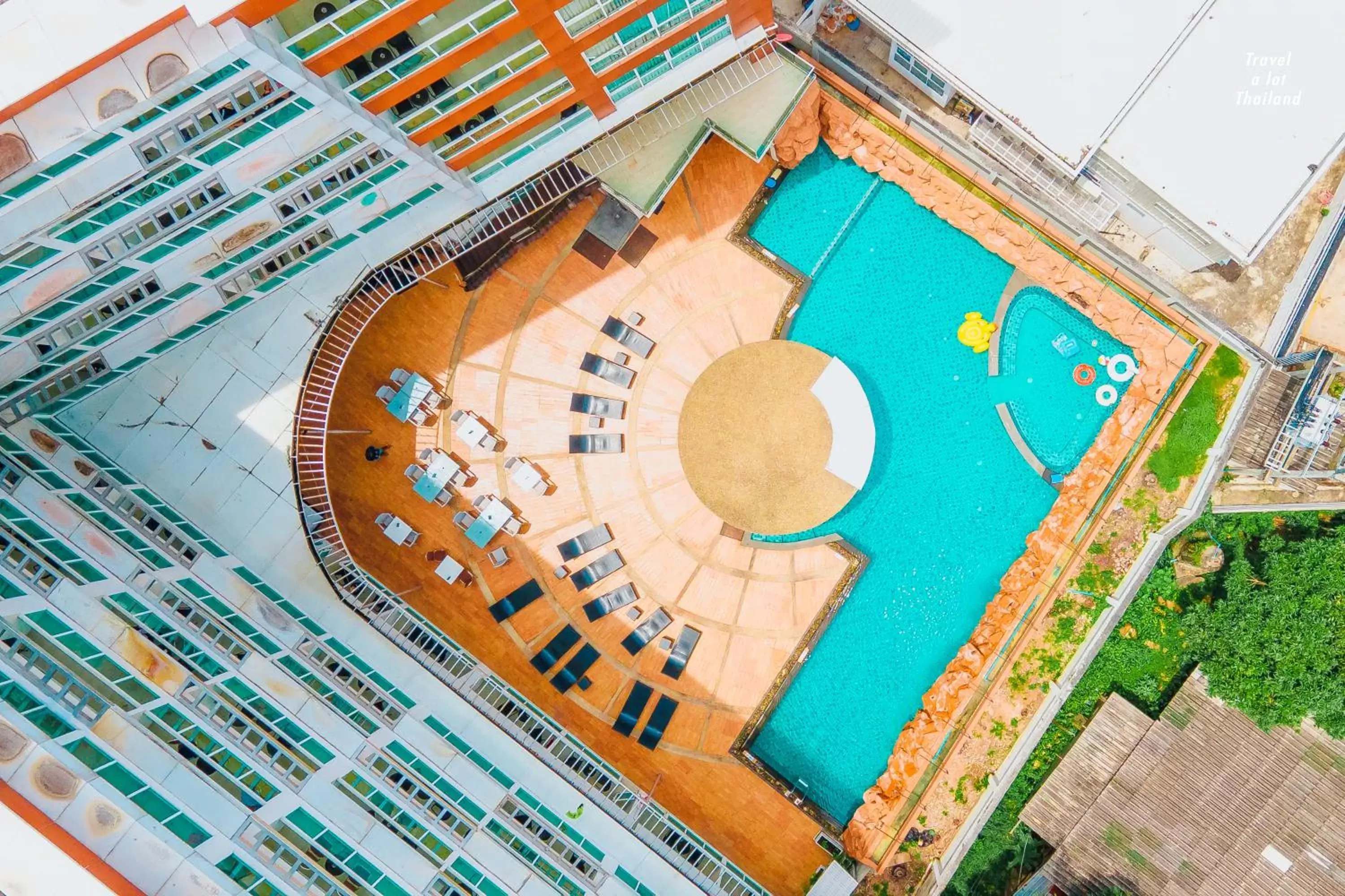 Pool view, Floor Plan in Centara Nova Hotel and Spa Pattaya