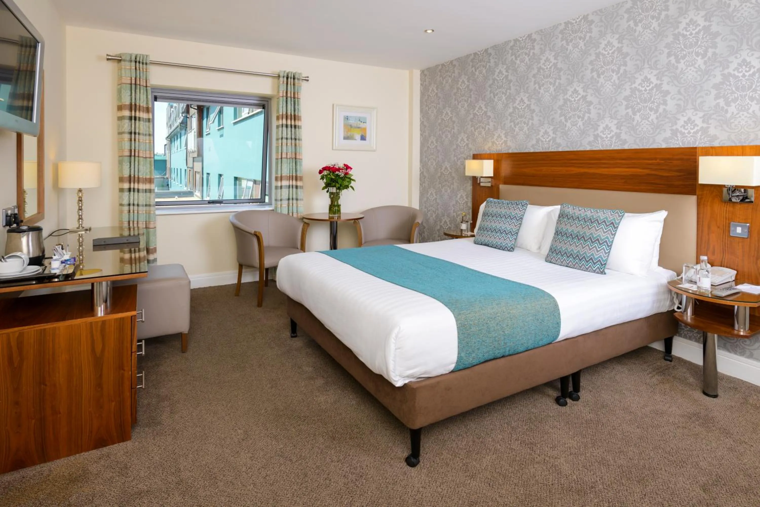 Bed in Scott's Hotel