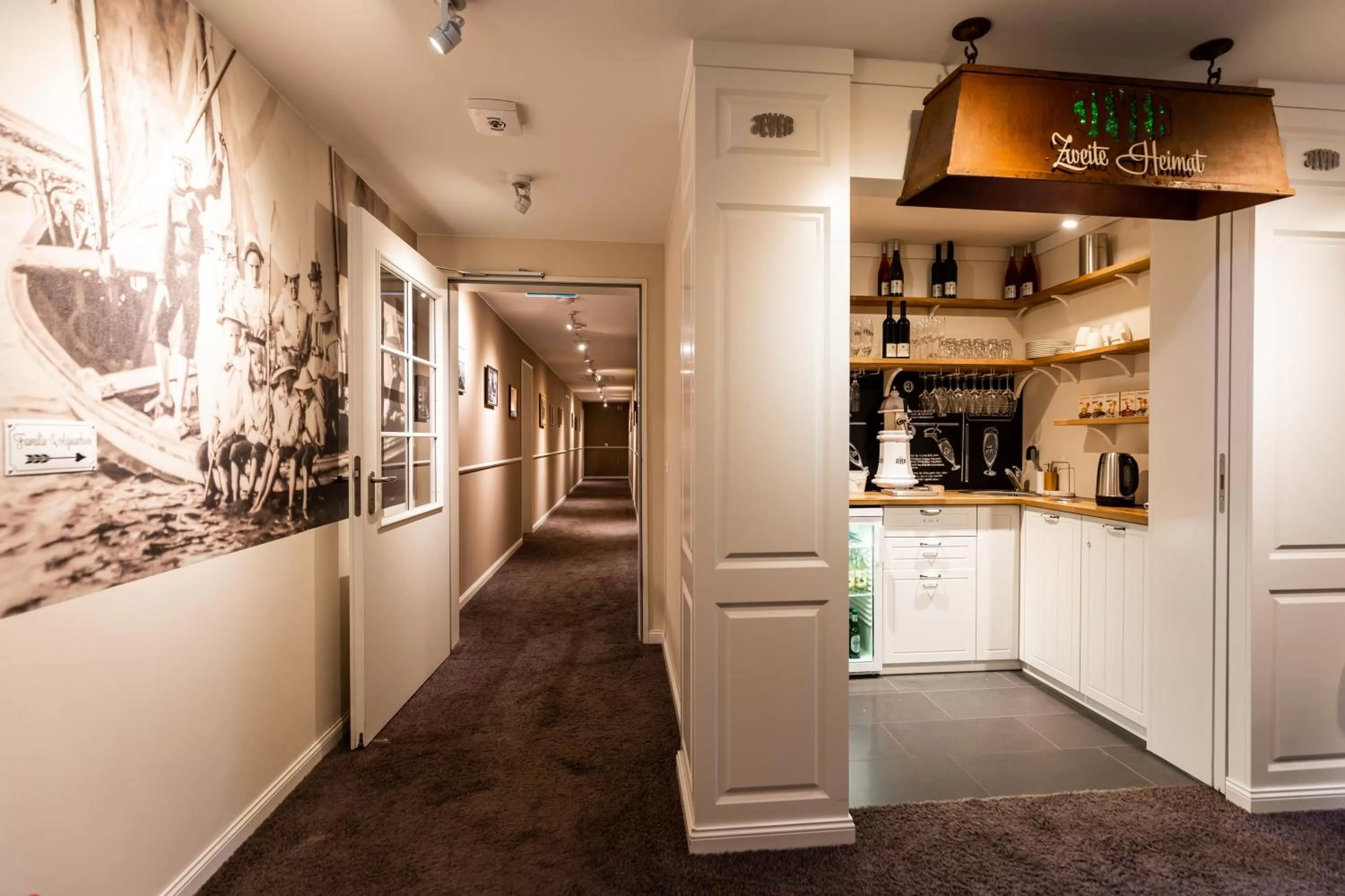 Decorative detail in Hotel Zweite Heimat