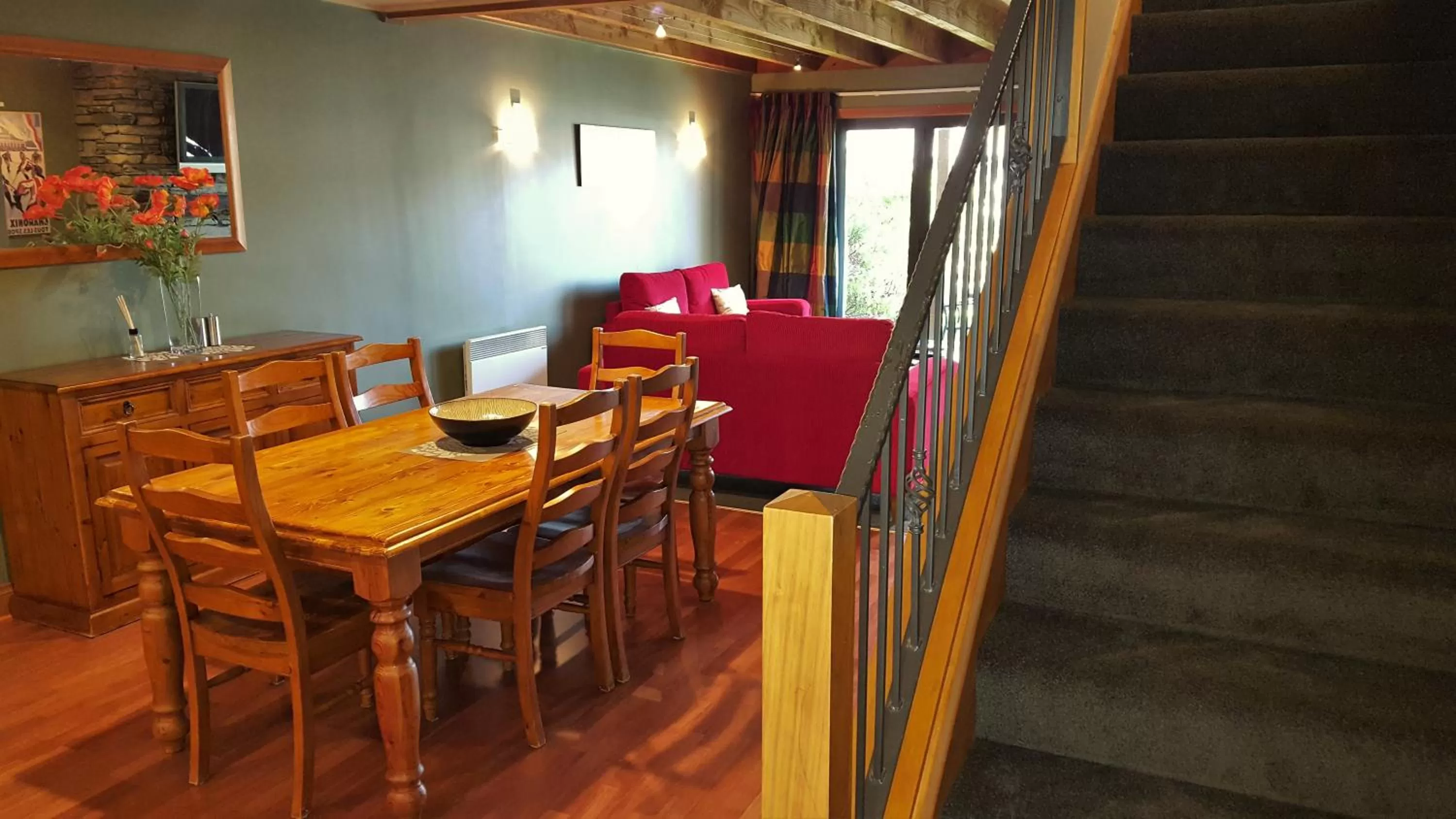 Dining area in Wanaka Luxury Apartments