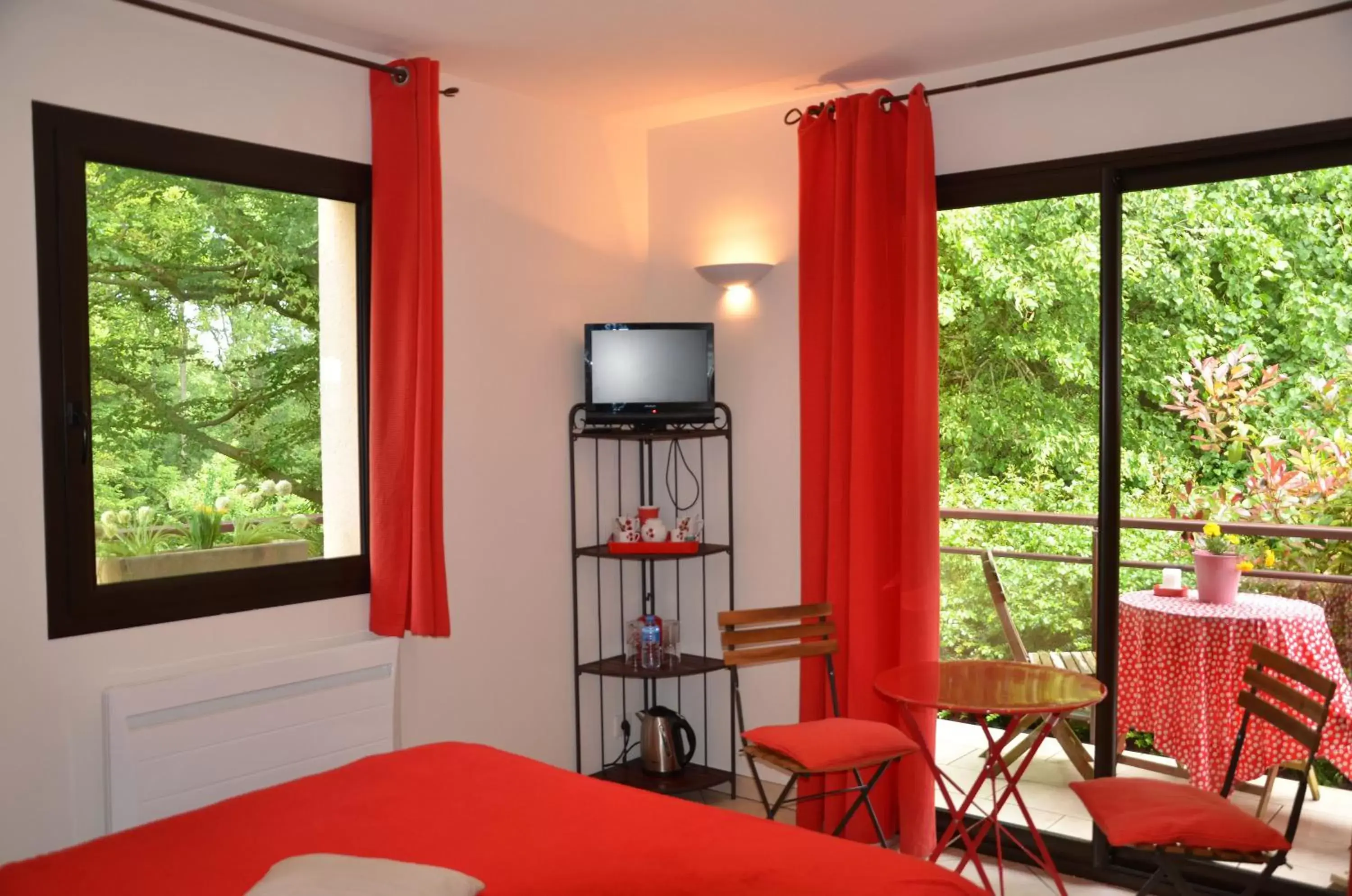 Bedroom, View in La Villa Antalya