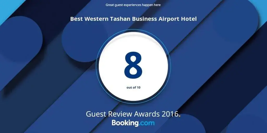 Certificate/Award in Bakirkoy Tashan Business & Airport Hotel