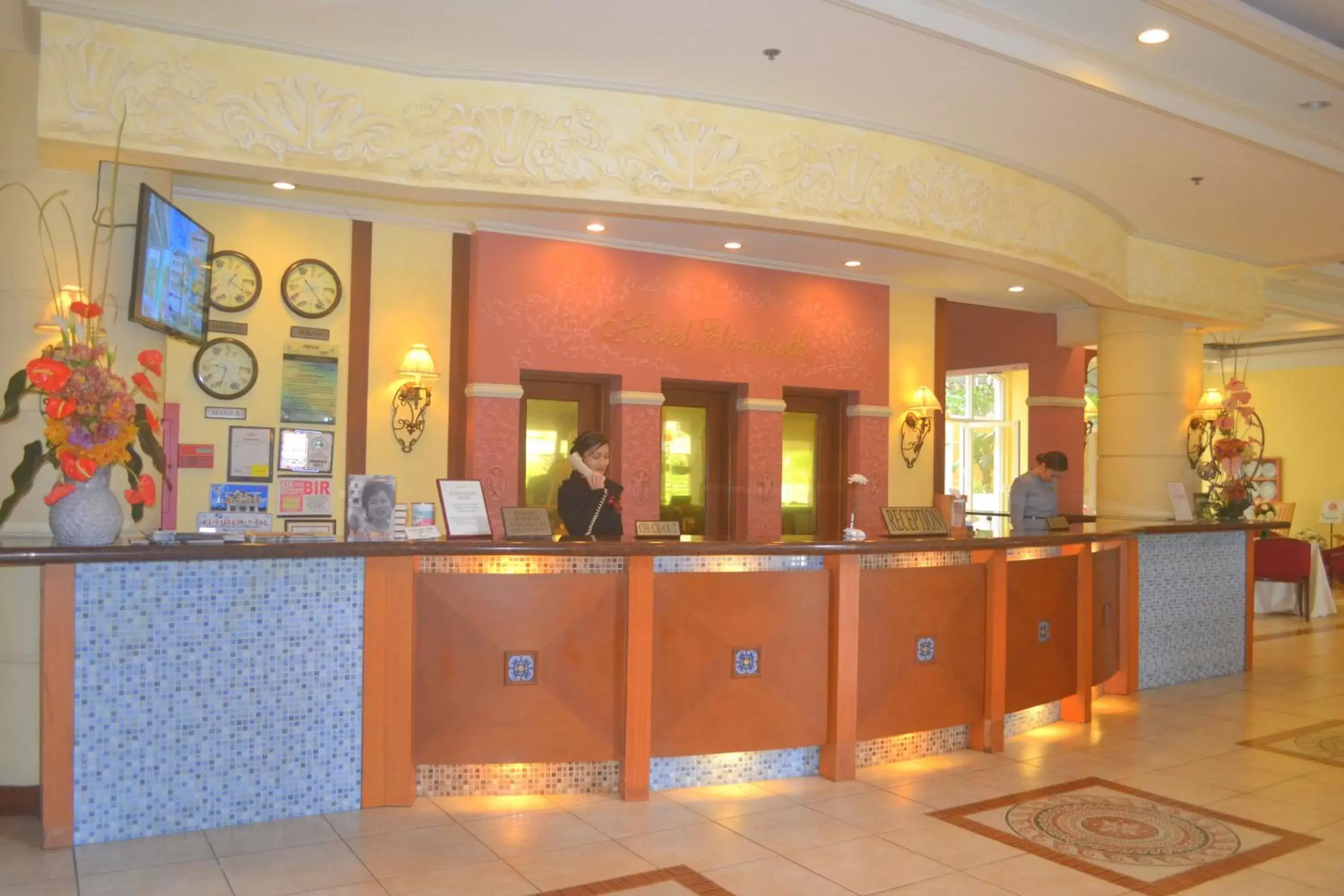 Lobby or reception in Hotel Elizabeth - Baguio Lobby or reception in Hotel Elizabeth - Baguio