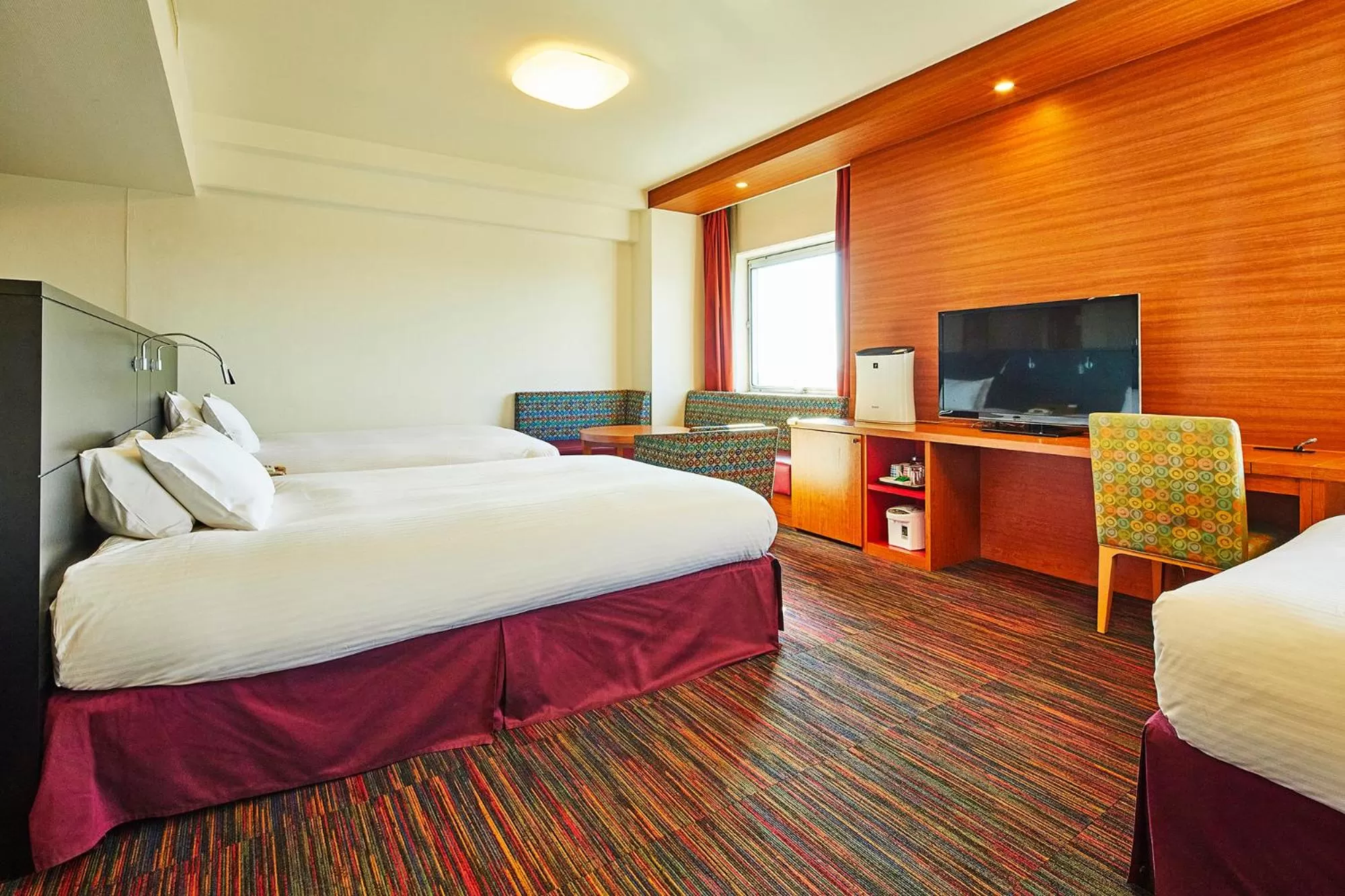 Bed in Hotel Nikko Narita