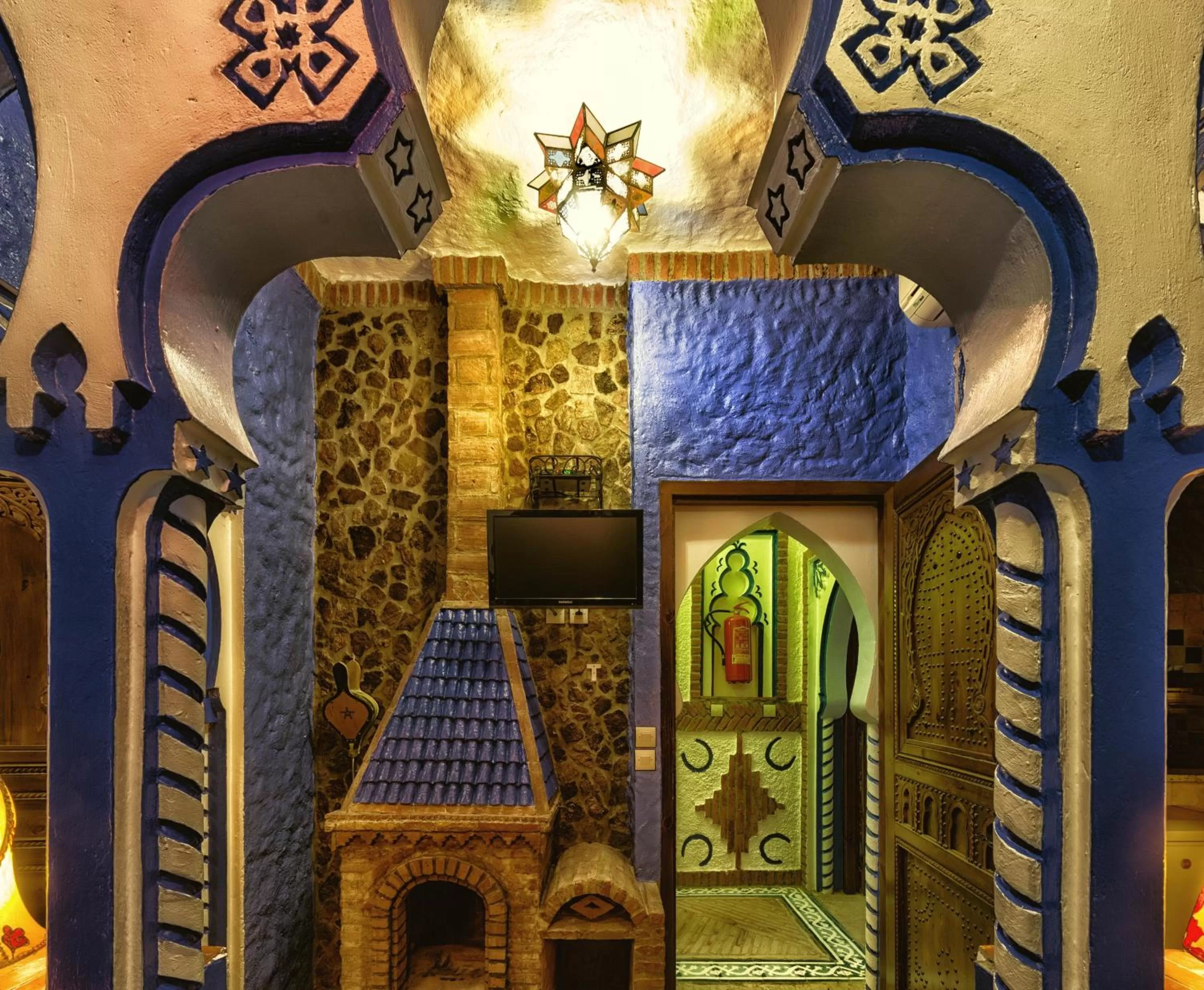 Decorative detail in Résidence Hoteliére Chez Aziz