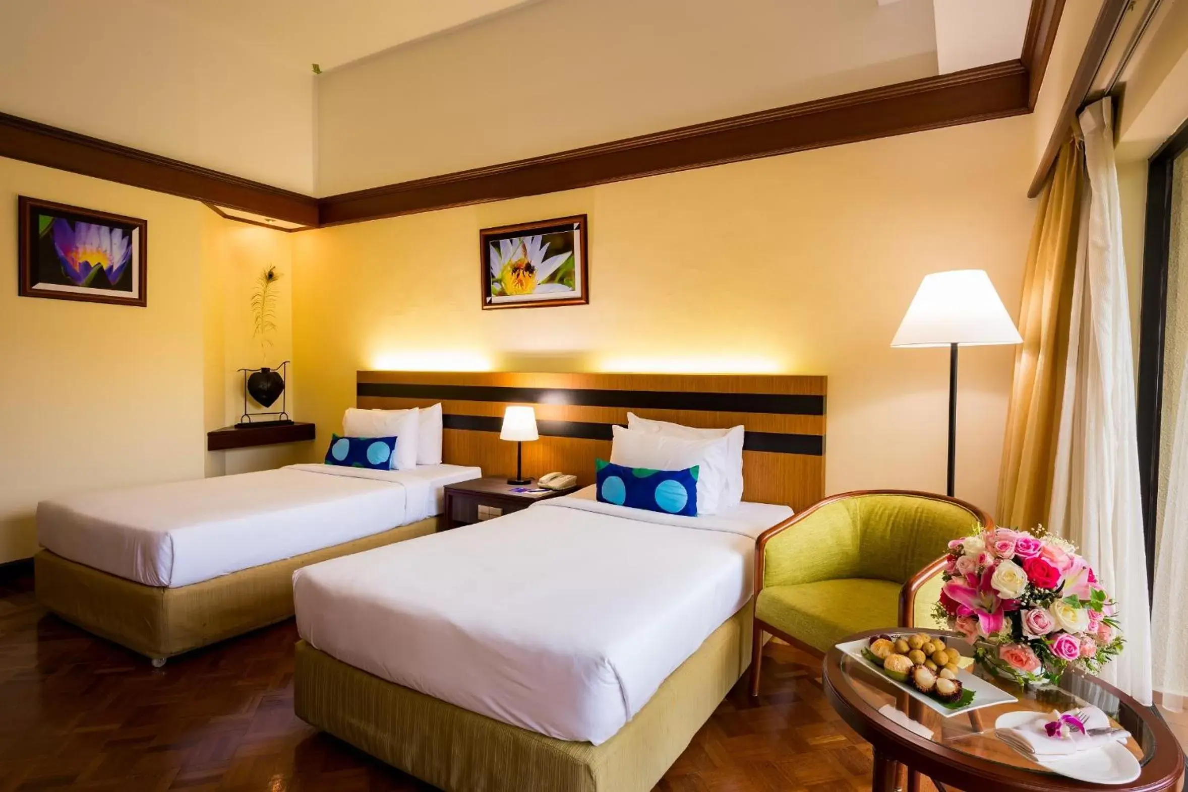 Bed in Le Grandeur Palm Resort Johor
