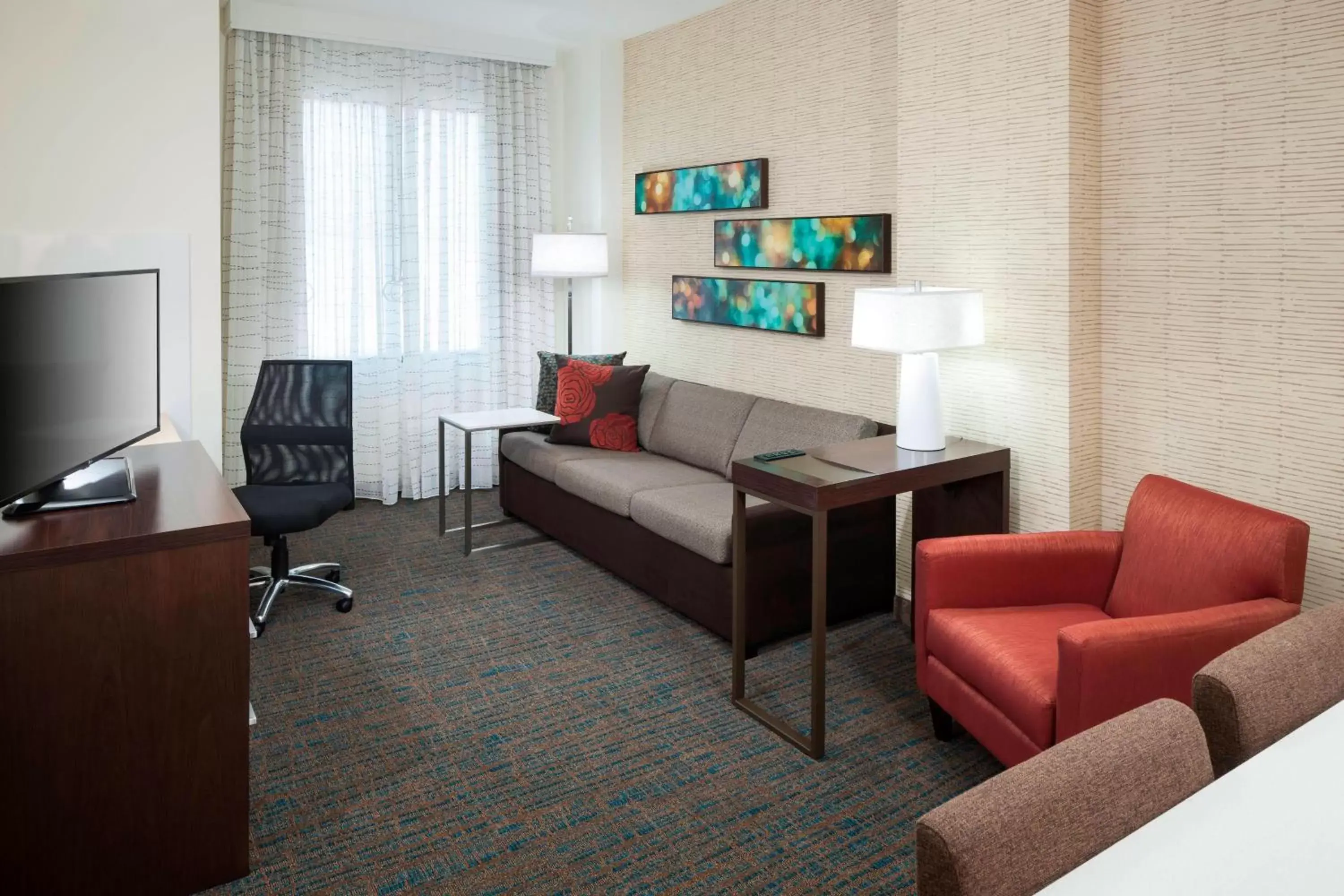 Living room, Seating Area in Residence Inn by Marriott Clearwater Beach