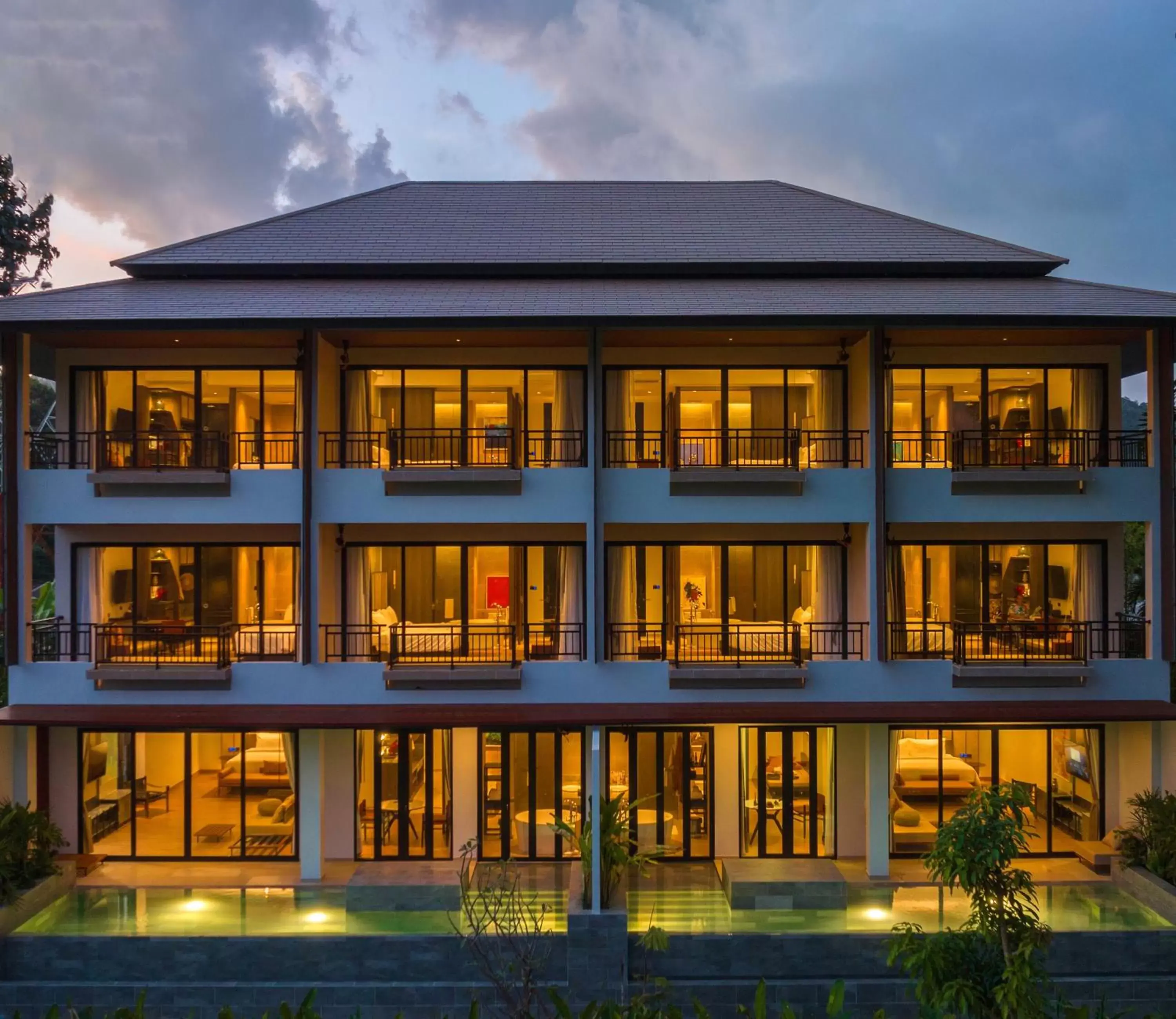 Property Building in Kachonghills Tented Resort Trang