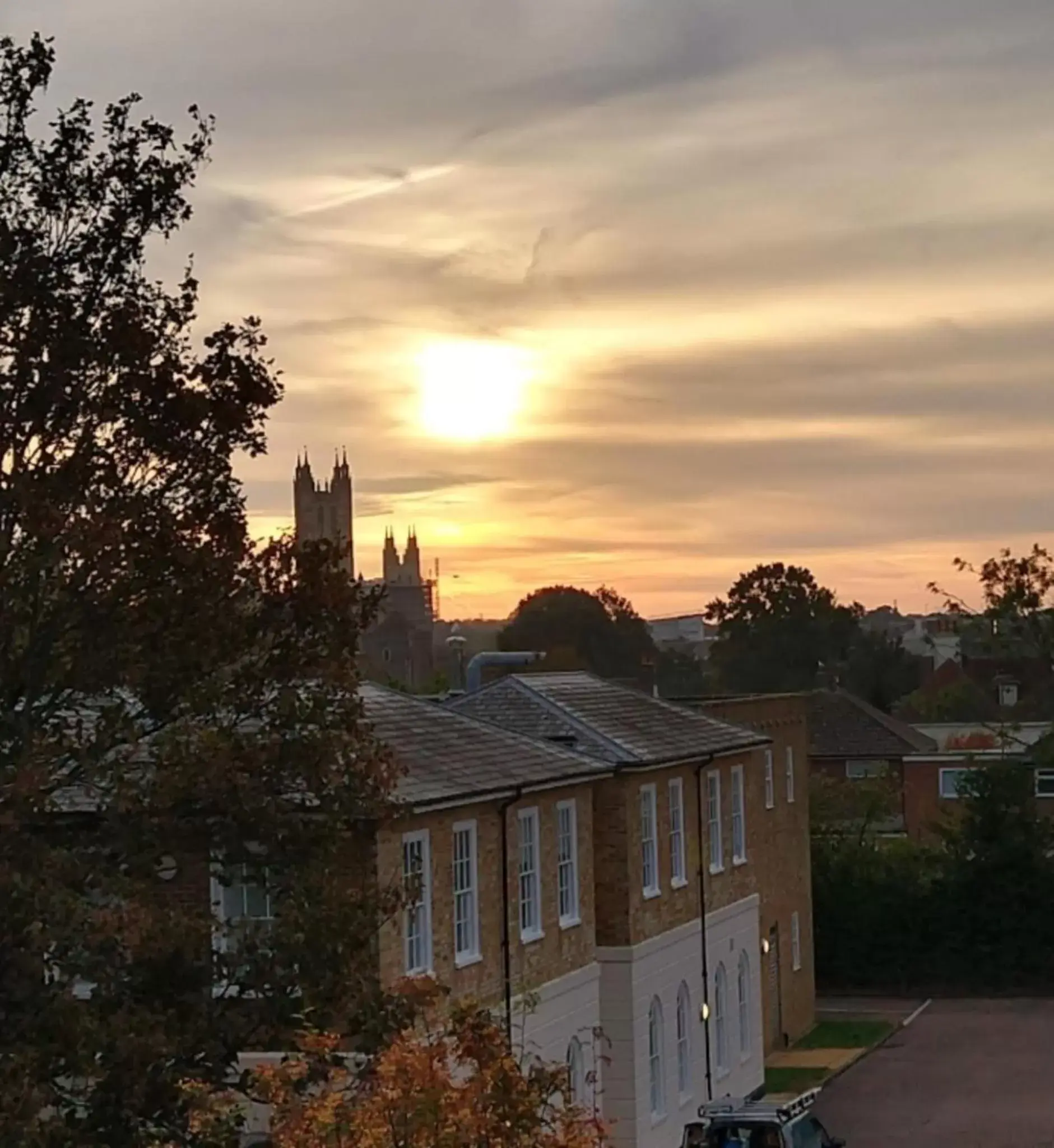 View (from property/room), Sunrise/Sunset in Black Horse Canterbury