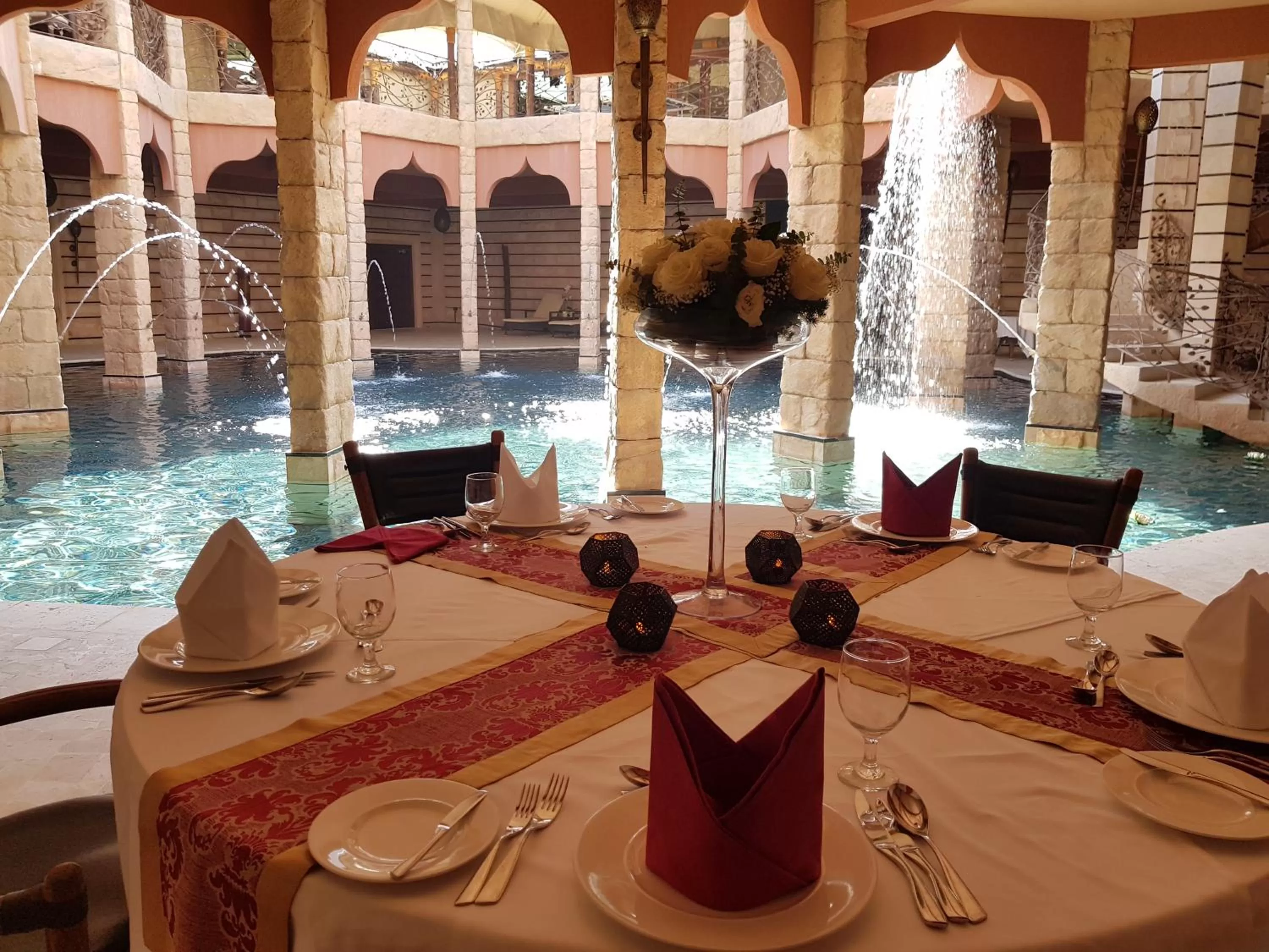 Dining area in Telal Resort Al Ain